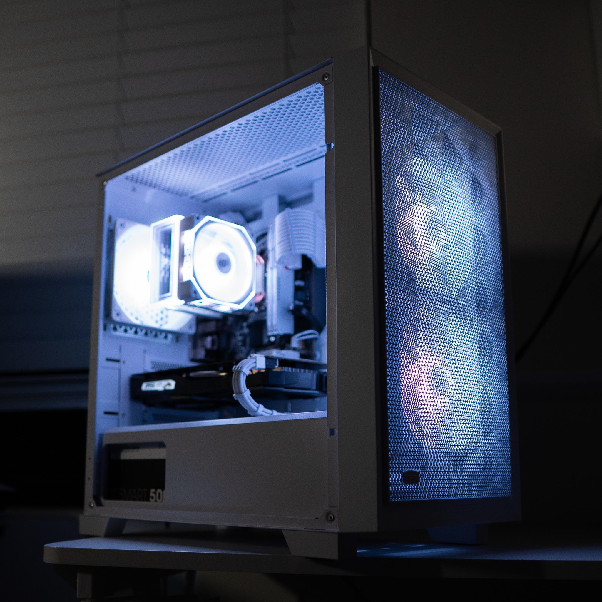 ❄️🌨 | GTX 1650 | INTEL i5 3470 | 16GB DDR3 RAM | 256GB NVME + 1TB HDD | Arctic Freeze 4.0