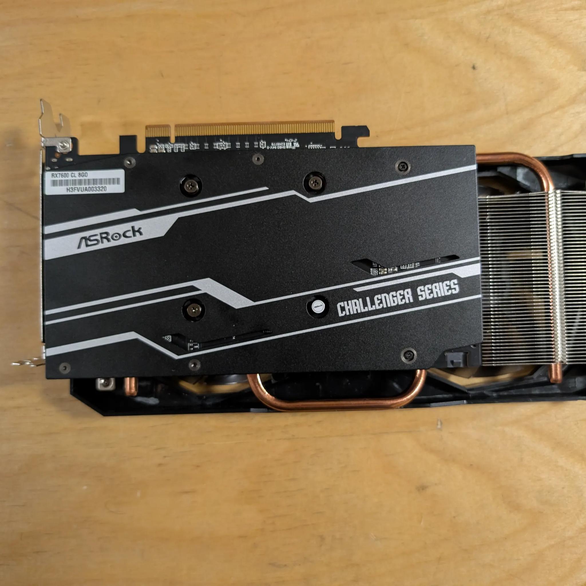 AsRock Challenger AMD RX 7600 8GB