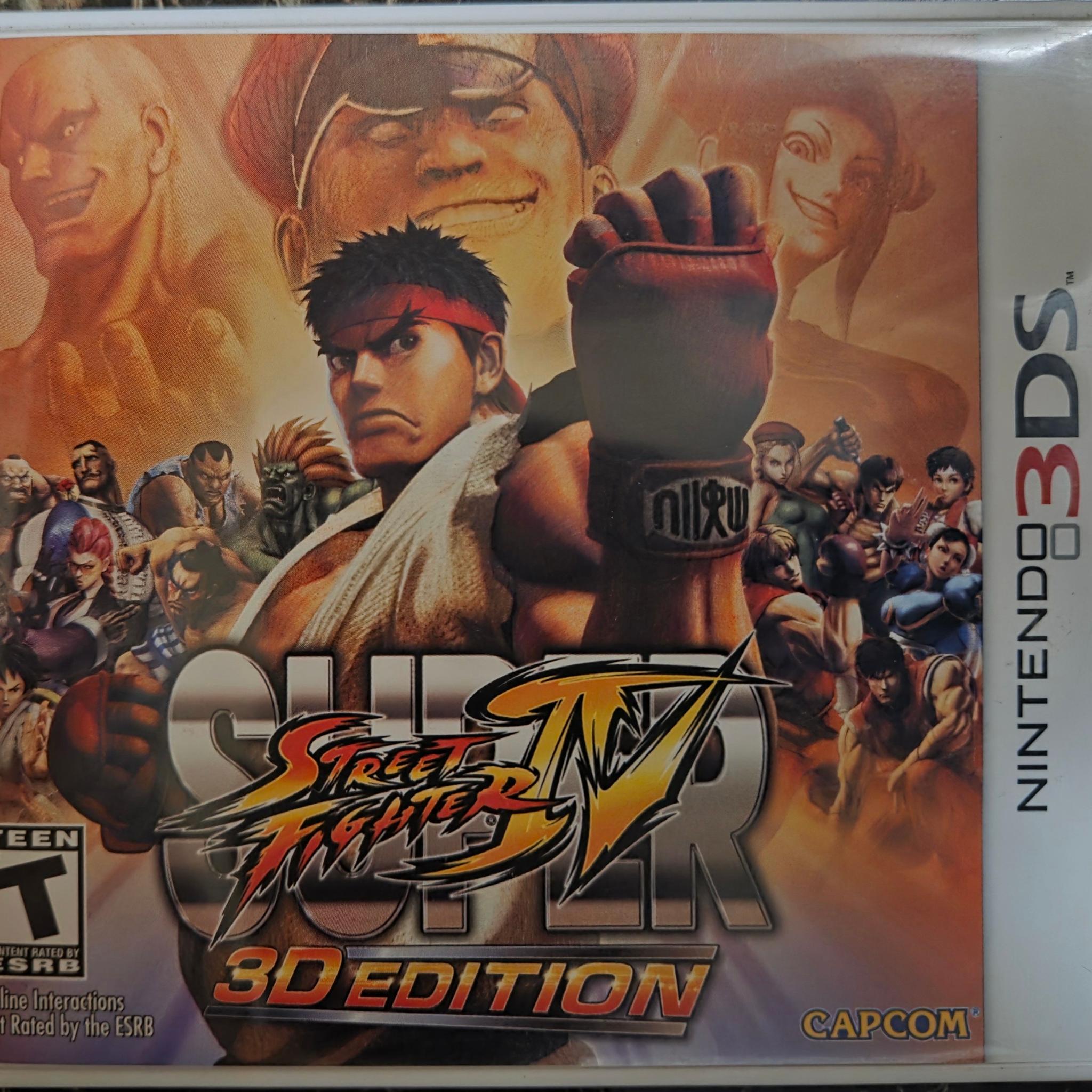Nintendo 3DS Super Street Fighter IV(4) 3D Edition