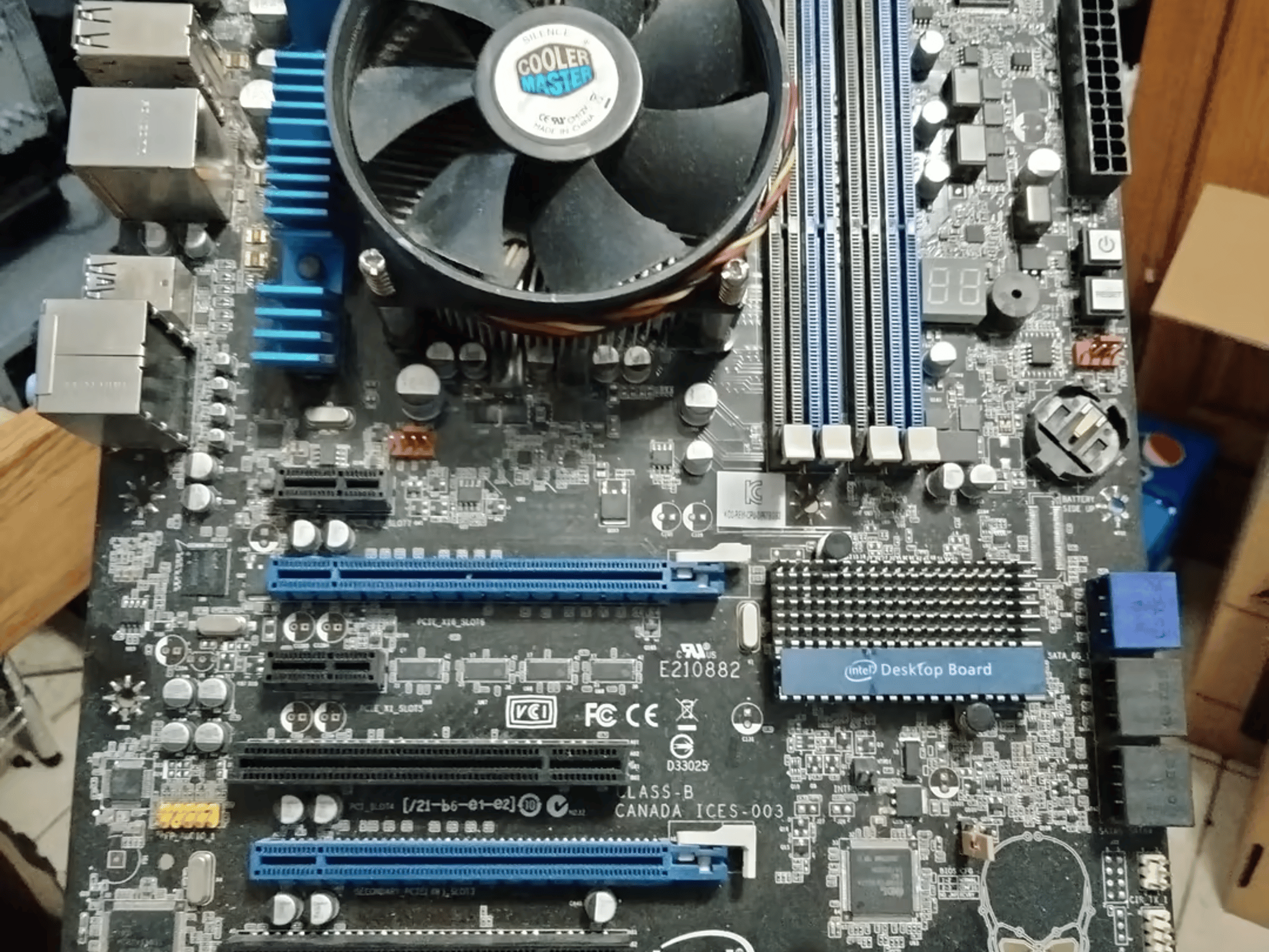 Intel DP67BG LGA1155 Motherboard + 6GB of DDR3 RAM for Orbit
