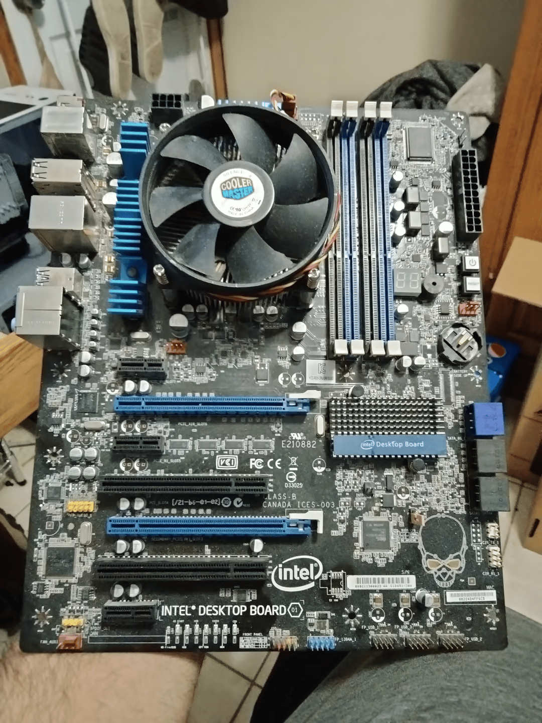 Intel DP67BG LGA1155 Motherboard + 6GB of DDR3 RAM for Orbit