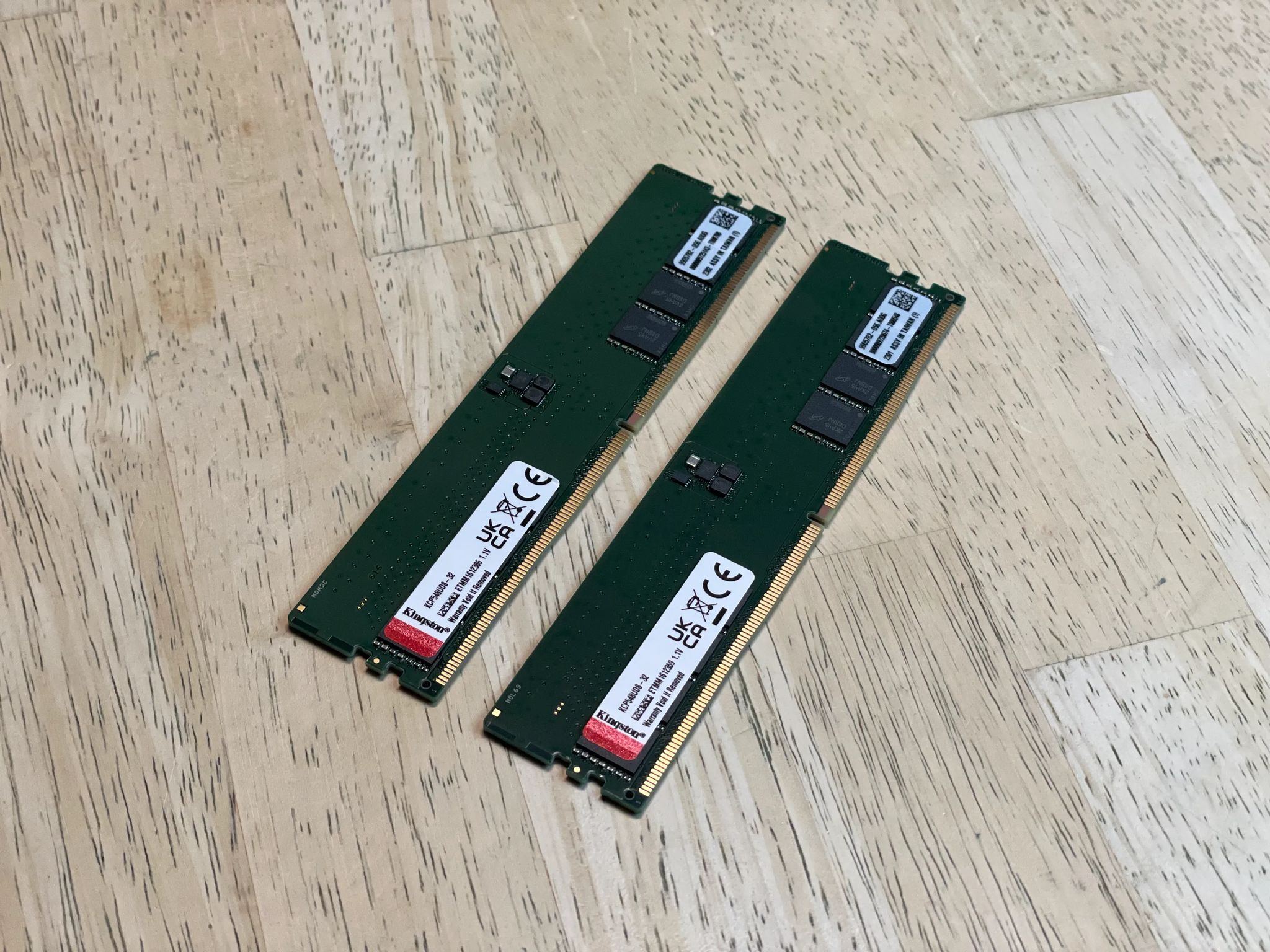 64GB DDR5 (2x32gb) 4800mhz CL40 Kingston (Green)