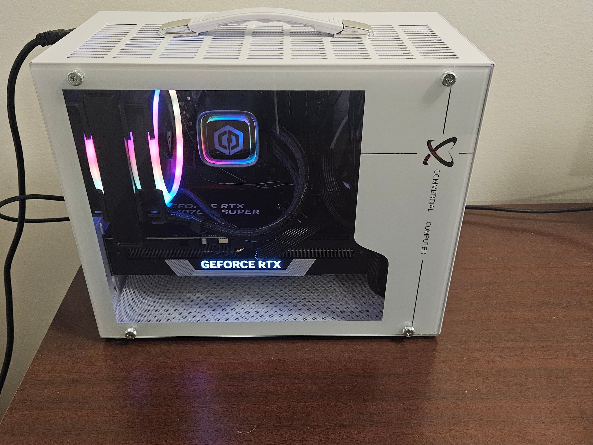 Compact 4k Gaming PC | PC RTX 4070 Ti Super | Ryzen 7 7700 | 32gb ddr5 | 2tb SSD