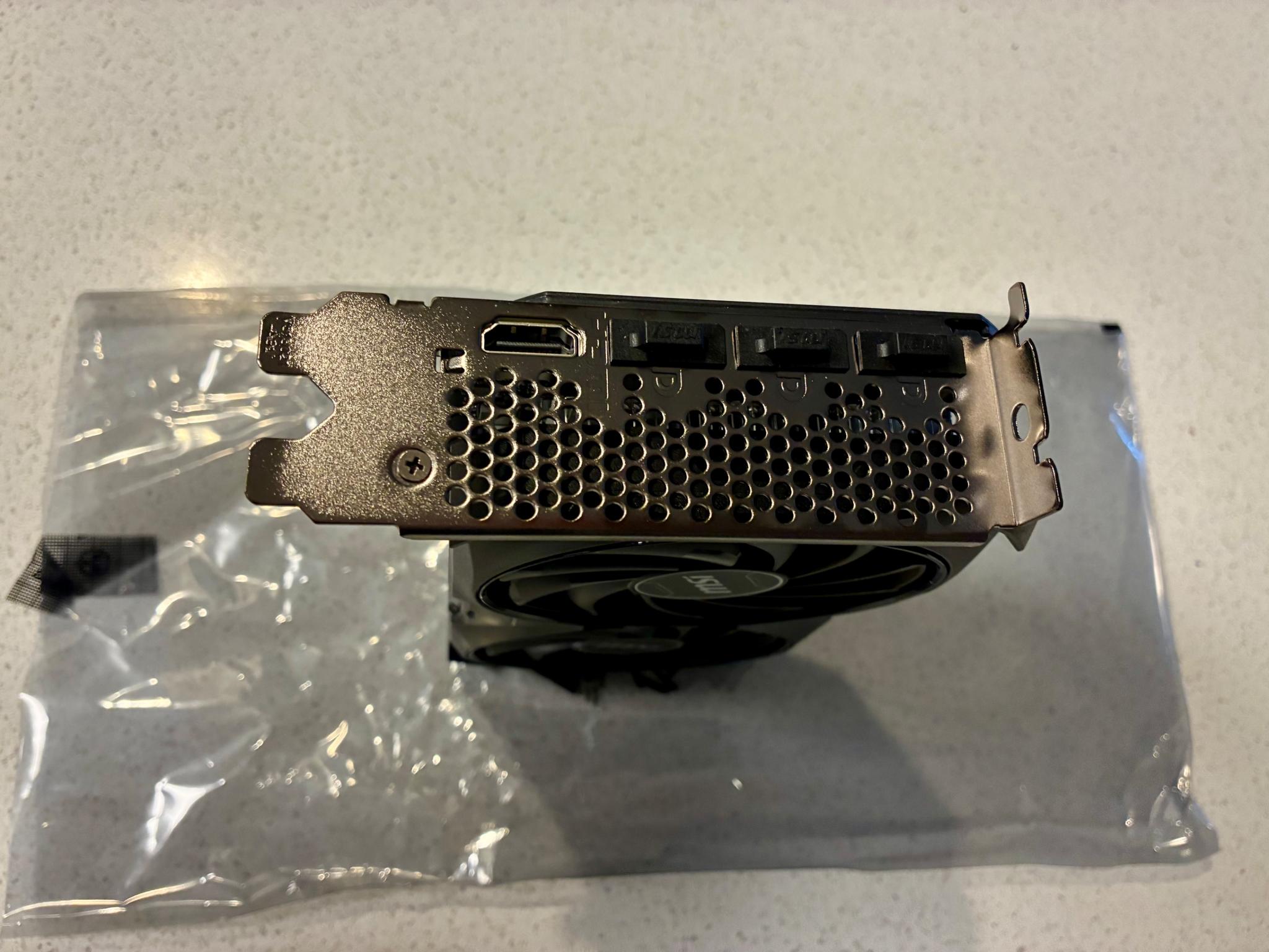 Like New! GeForce RTX 4060 TI VENTUS 2X BLACK 8G OC