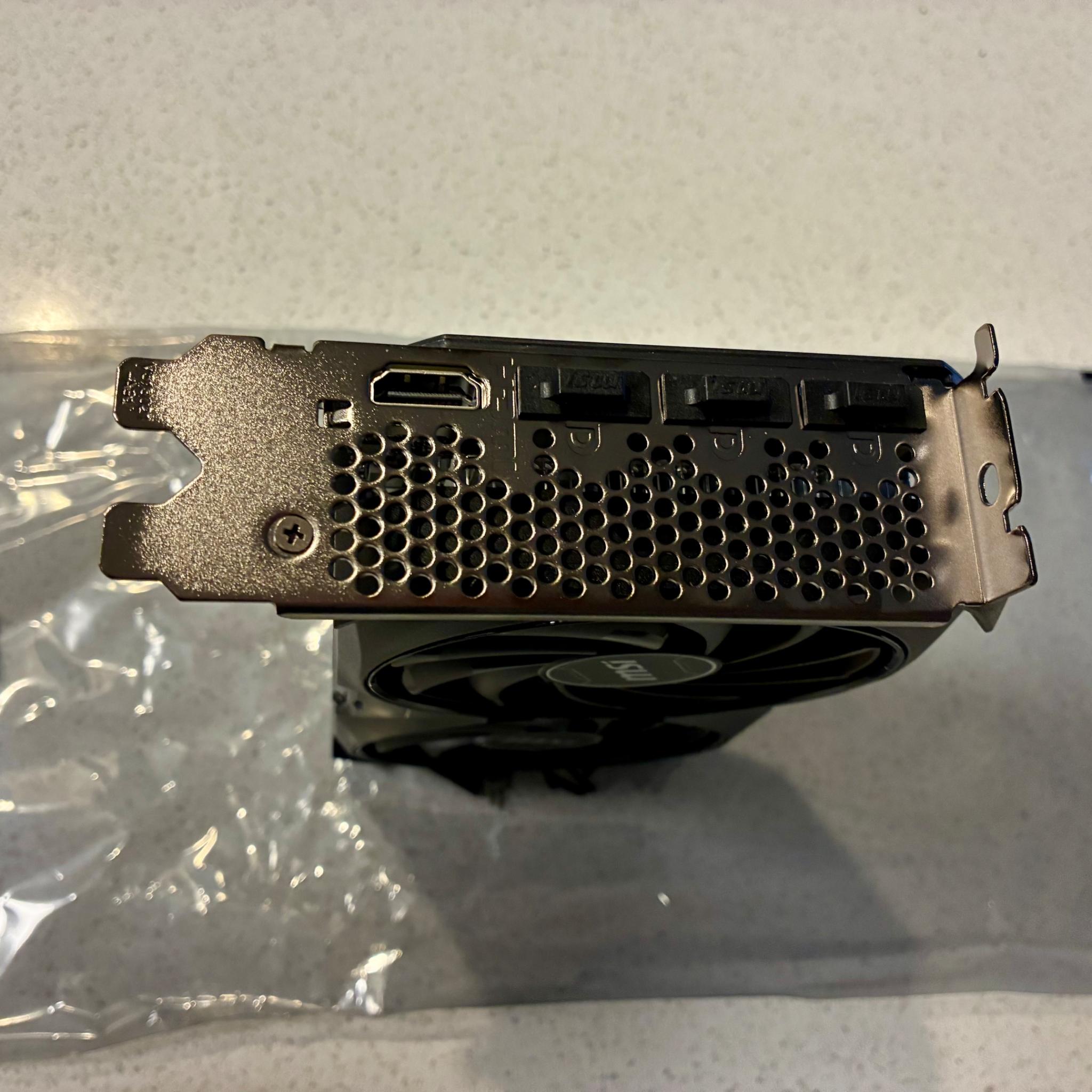 Like New! GeForce RTX 4060 TI VENTUS 2X BLACK 8G OC