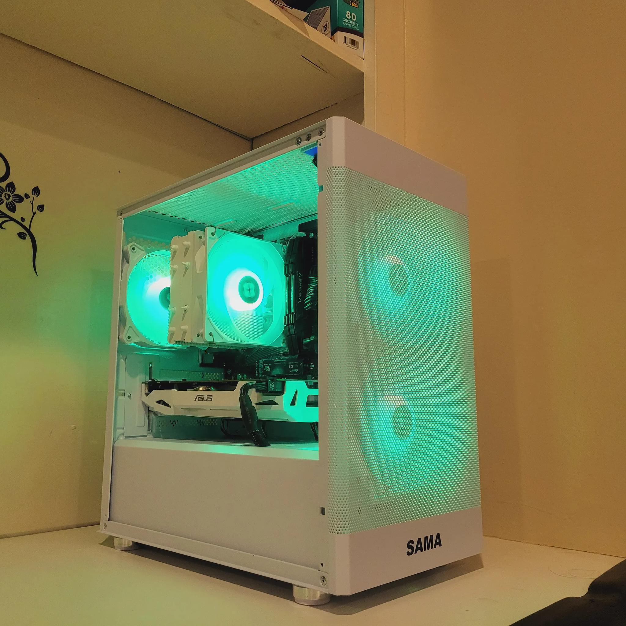 Ryzen 5 3600 | GTX 1070 8GB ⚪Value Ryzen RGB Gaming PC⚪ | 16GB Ram | Budget Gaming PC Desktop 1080p