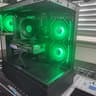 THE GREEN MONSTER IV Sleek RTX 3060TI GAMING/ STREAMING PC