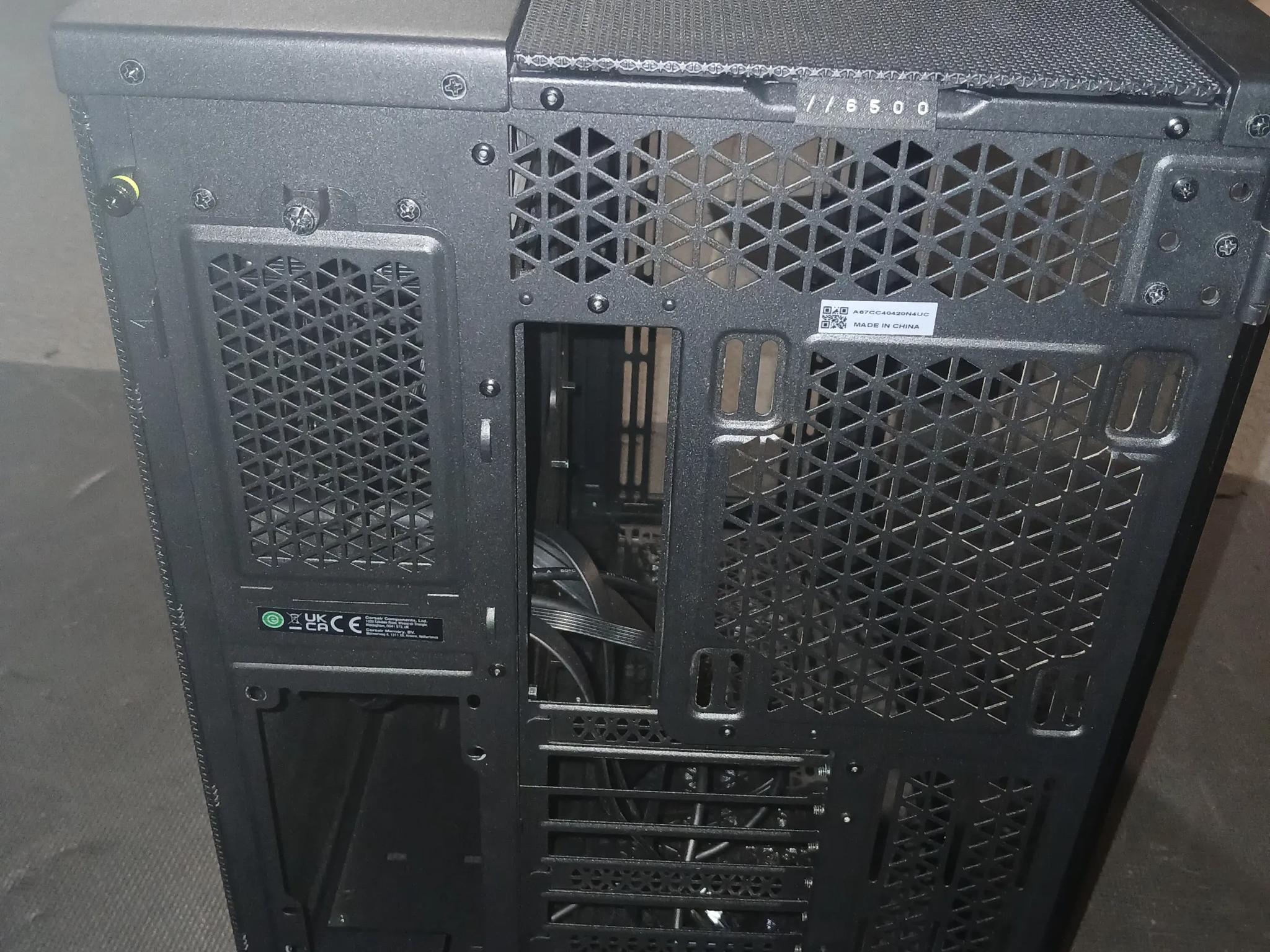 CORSAIR 6500D Airflow Tempered Glass Super Mid-Tower, Black