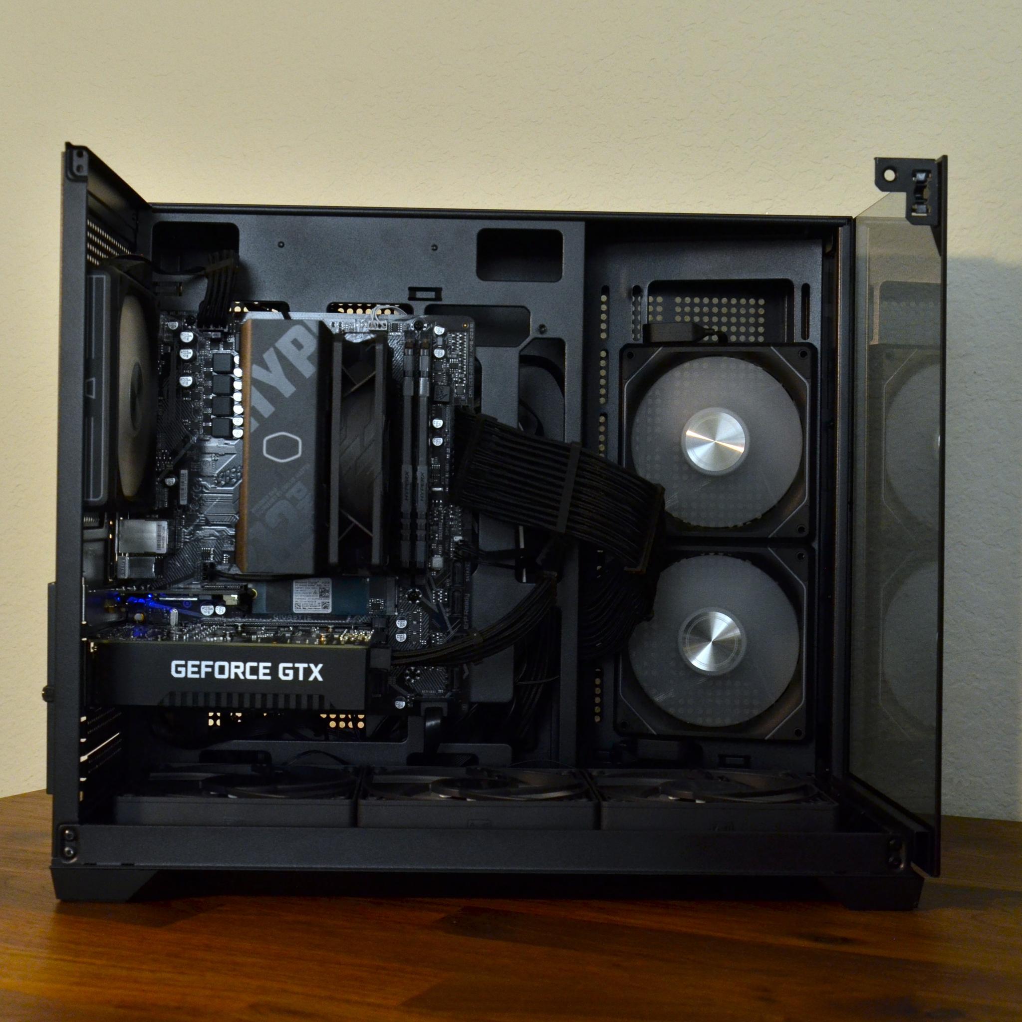 🖤BLACK & RED Gaming PC❤️| GTX 1660 SUPER || AMD Ryzen 5 5600 G || 16GB DDRR 4❤️RED & BLACK🖤