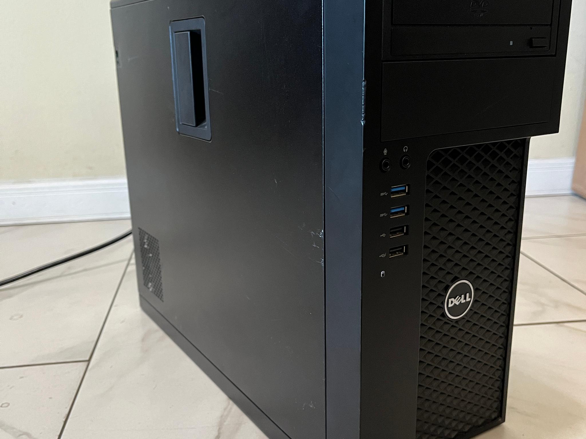 🟠🔥NVIDIA RTX 2060, Intel Core i7-7700, 16GB RAM, 1 TB Storage, Dell Precision 3620 Gaming PC 🖥️