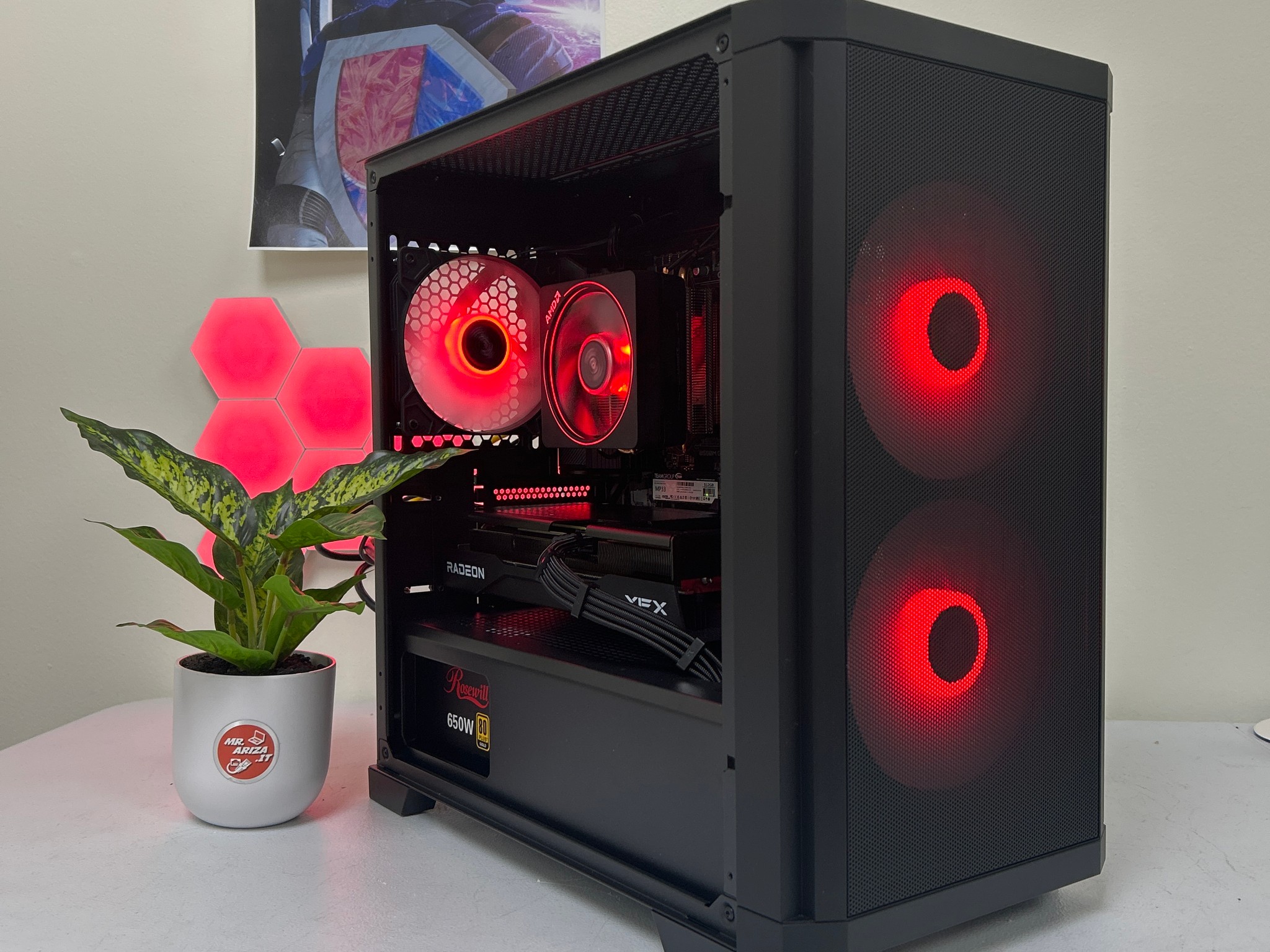 Ryzen 5 5500 - 16 GB - 512GB + 1TB - Rx 9060  8GB