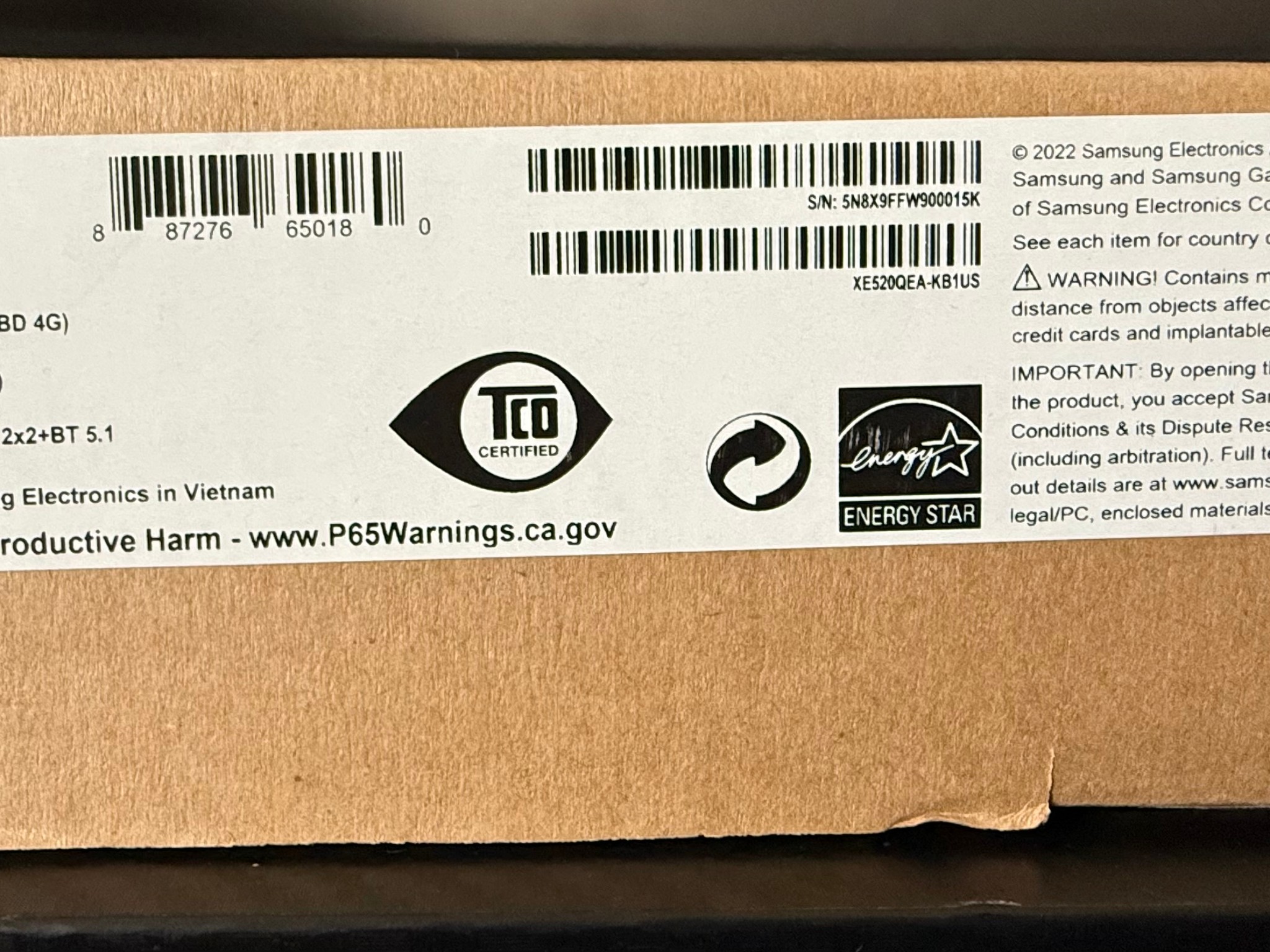 Samsung Galaxy Chromebook 2 360 ,Touchscreen 2‑in‑1 New factory Box Sealed