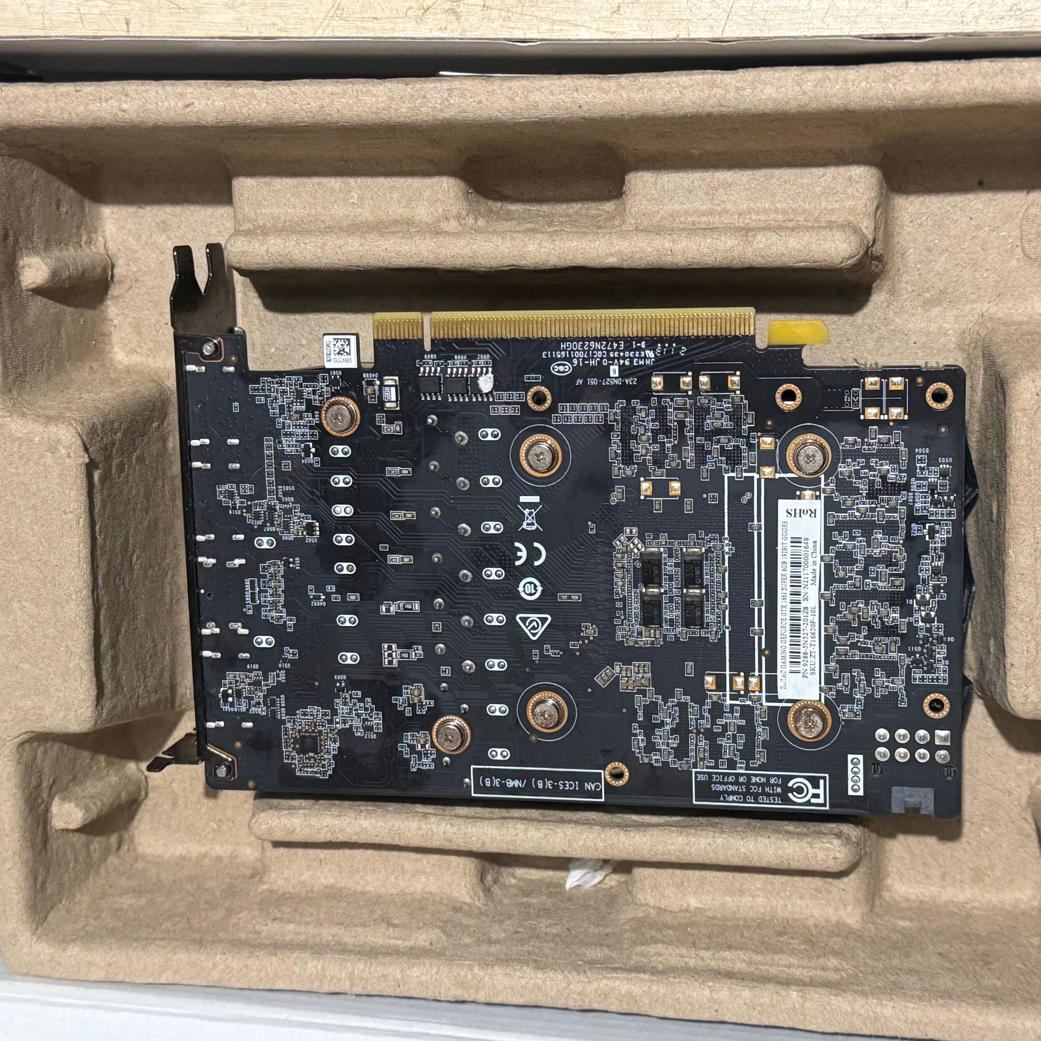 Zotac GAMING Twin Fan GeForce GTX 1660 SUPER