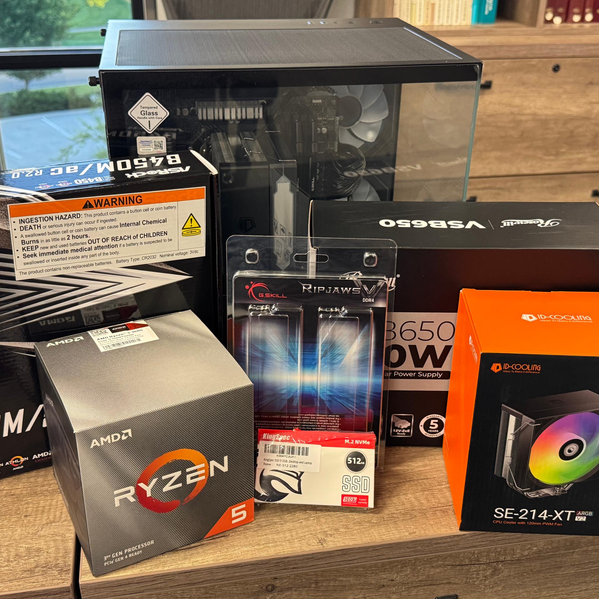 Ryzen 5 3600 - GTX 1070 8GB - 95% New Build