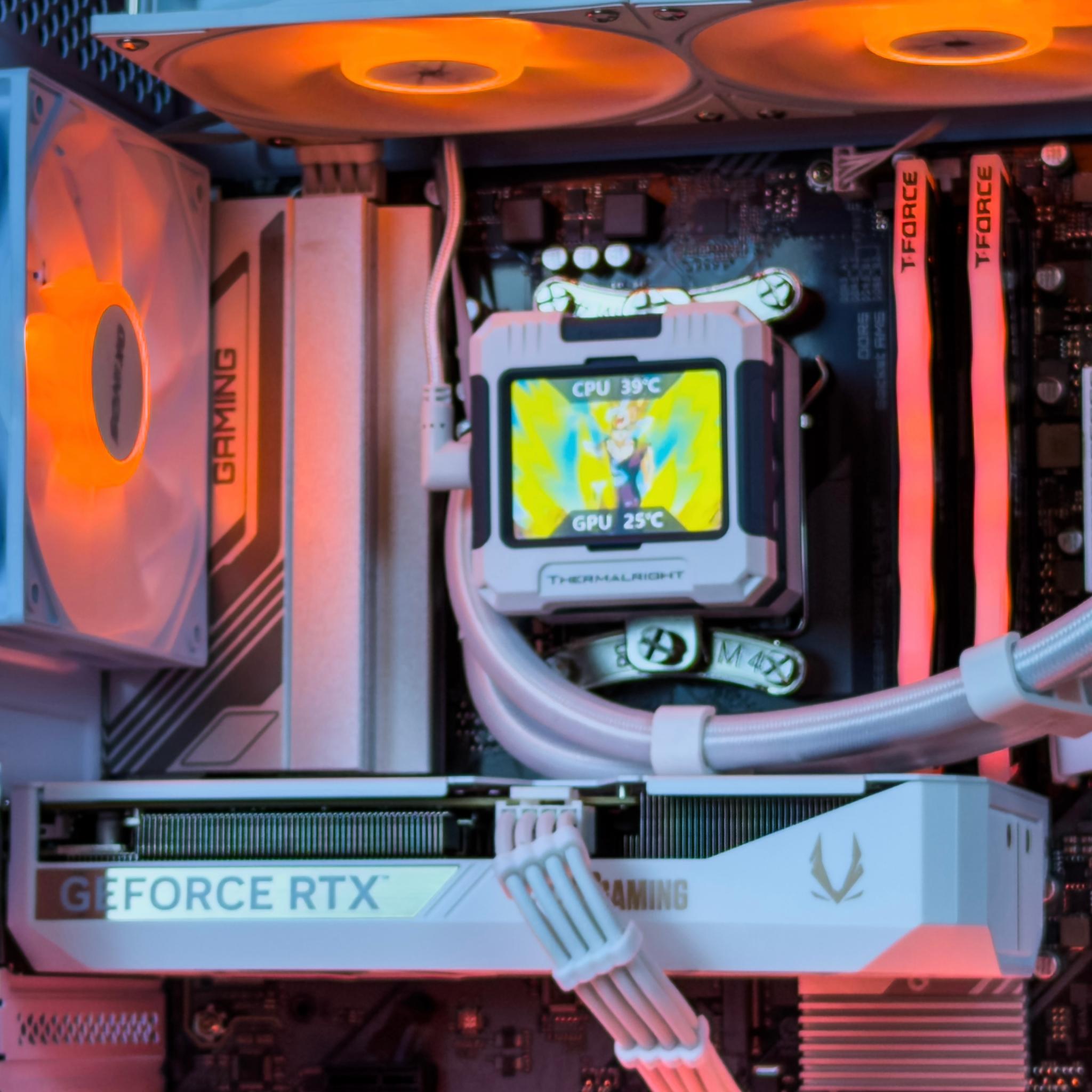 🥶Frostbyte: RTX 5060ti 8gb| R5 7600x| 16gb ddr5 | LCD Screen❄️