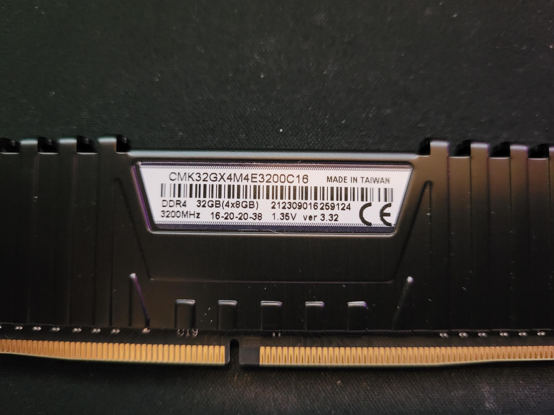 Corsair Vengeance LPX 16GB(8GB*2) 3200MHz CL16 DDR4 RAM