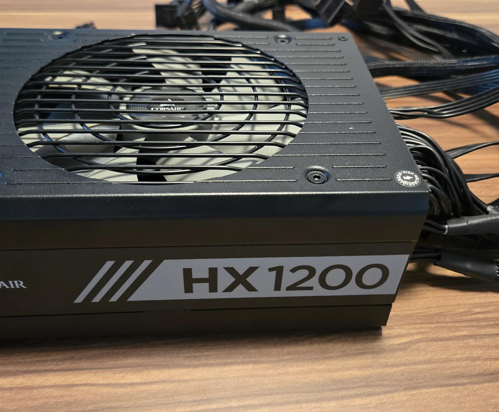 Corsair HX1200 Power Supply 1200W 80+ Platinum Fully Modular