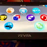 PSVita + 5 PSVita Games Console Black JP Ver.(PCH-2000ZA11)