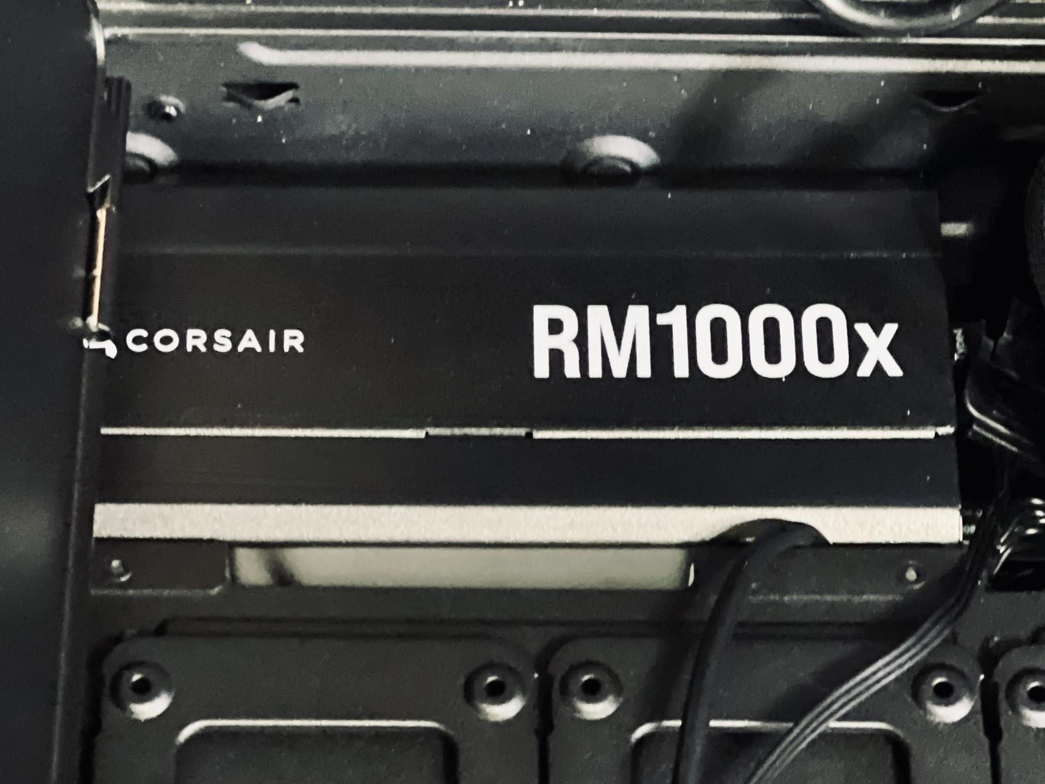 Corsair RM1000x (2021) Fully Modular ATX Power Supply - 80+ Gold