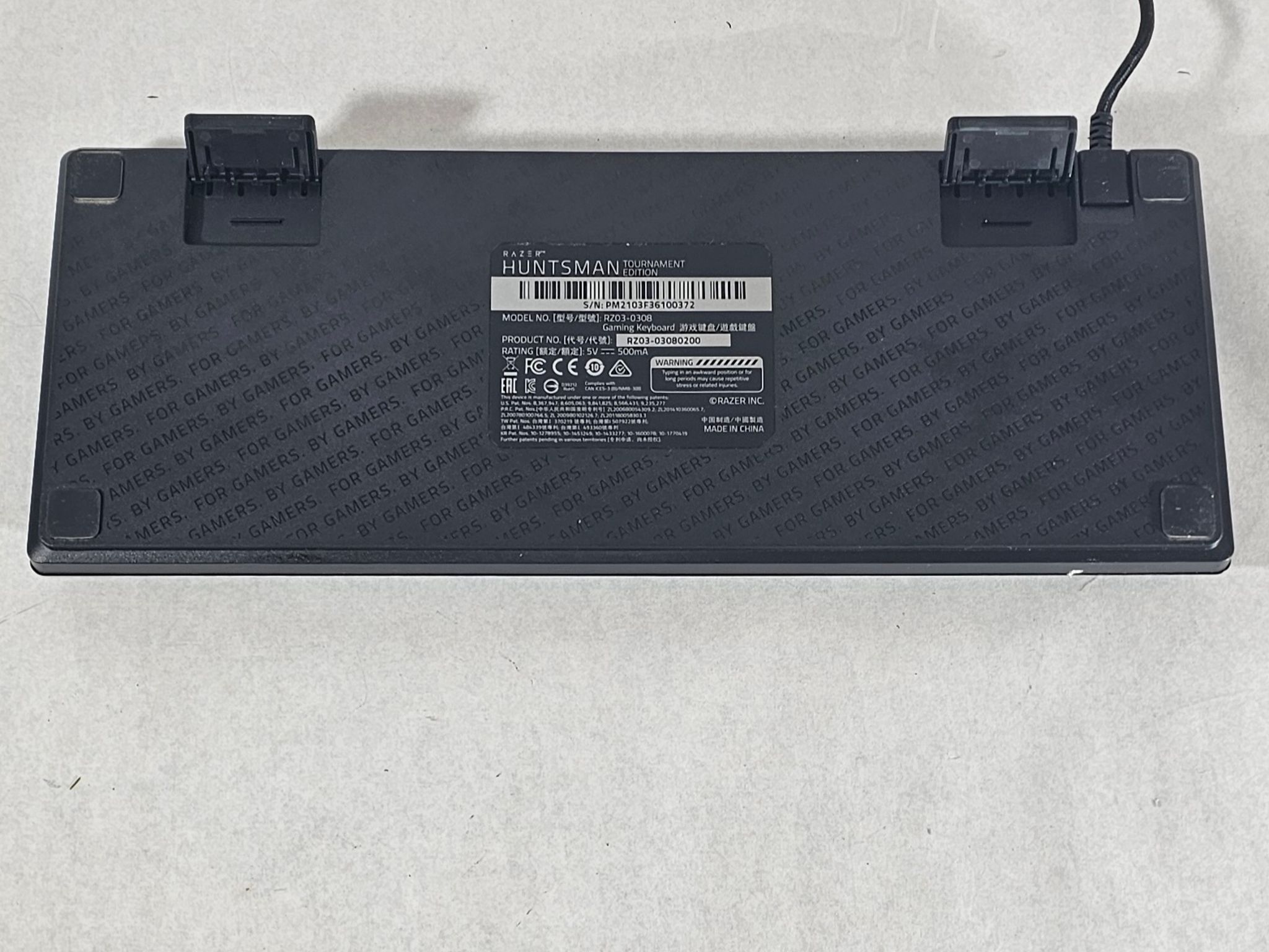 Razer Huntsman Tournament Edition Optical Gaming Keyboard - Black Wired