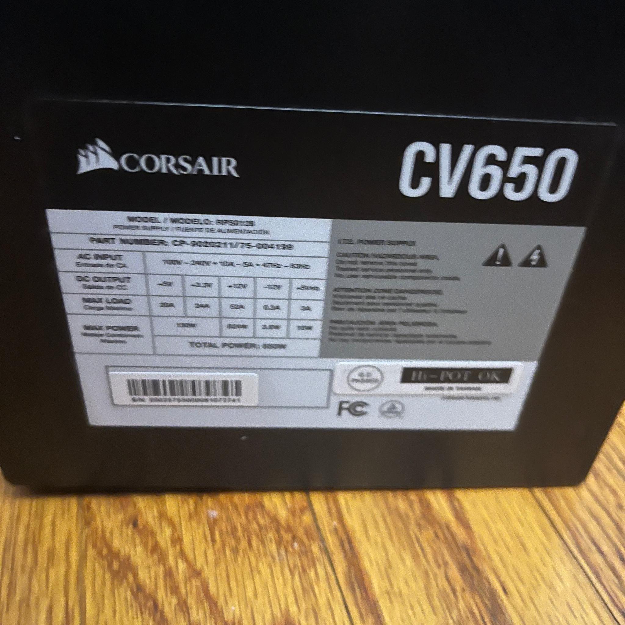 Corsair CV650