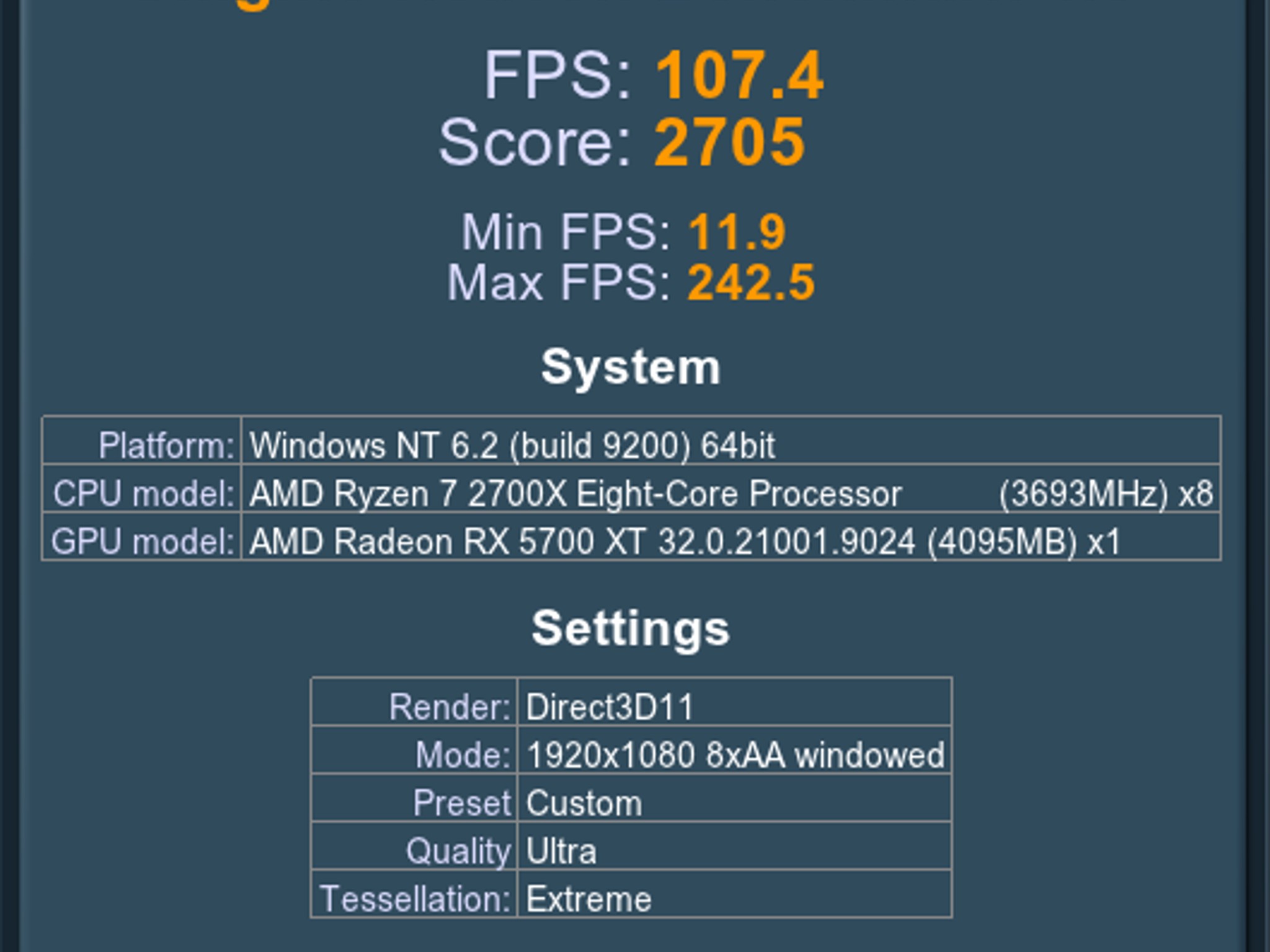 Budget Gaming Computer!         *RGB*  Ryzen 7 2700x 16GB DDR4 Radeon RX 5700 XT PC