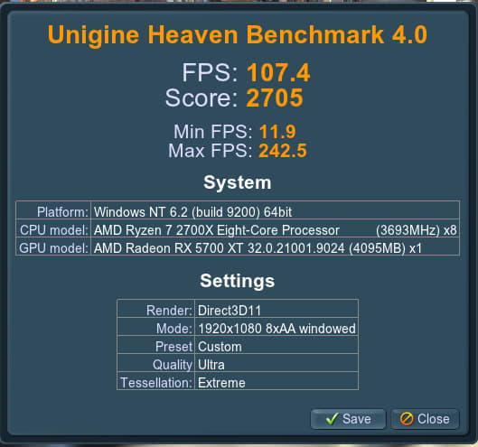 Budget Gaming Computer!         *RGB*  Ryzen 7 2700x 16GB DDR4 Radeon RX 5700 XT PC