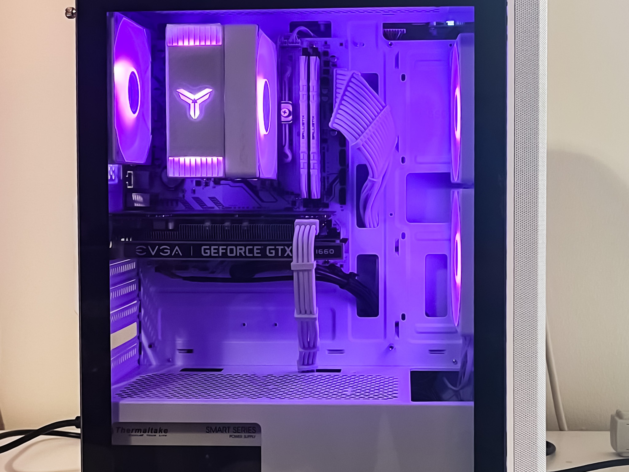 🎮 Balanced Budget RGB Gaming PC| Ryzen 5| Nvidia GTX 1660 Super| Stylish White Build | Entry Level 💻
