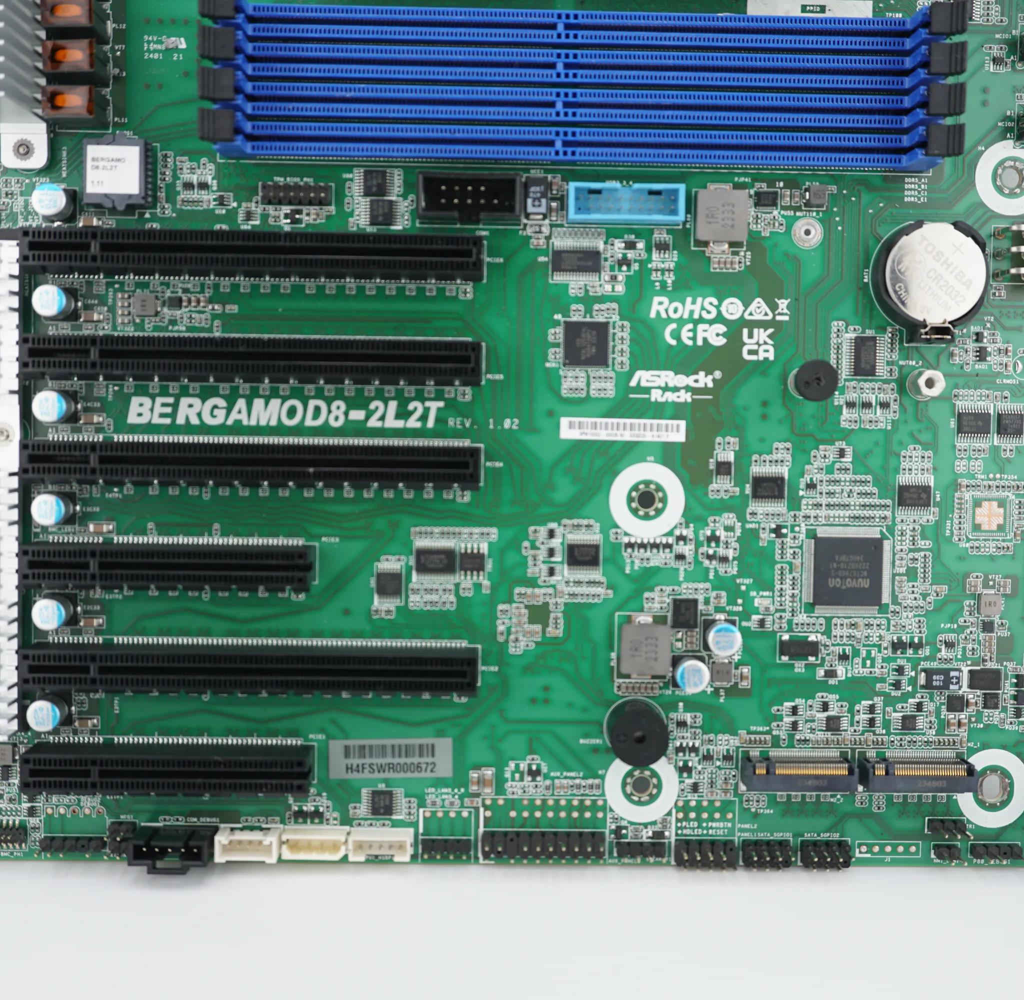 ASrock BERGAMOD8-2L2T SP5 FOR PARTS/REPAIR
