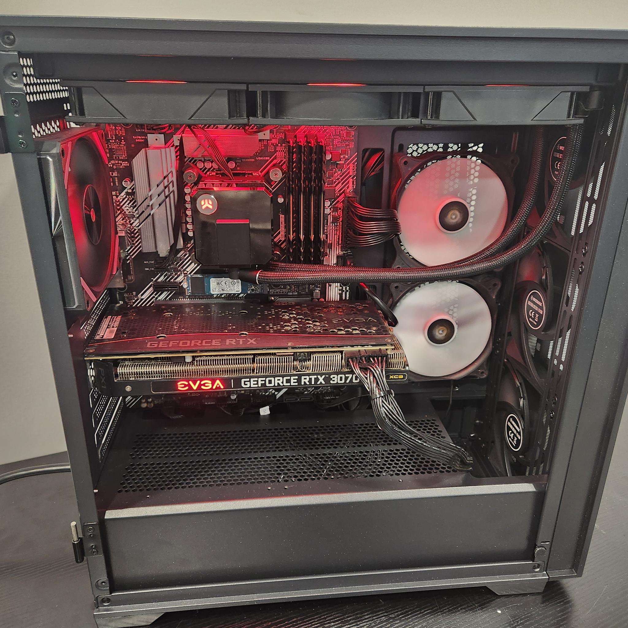 THE RED MONSTER VII RTX 3070/ 32 gigs of RAM! Gaming/ streaming pc!