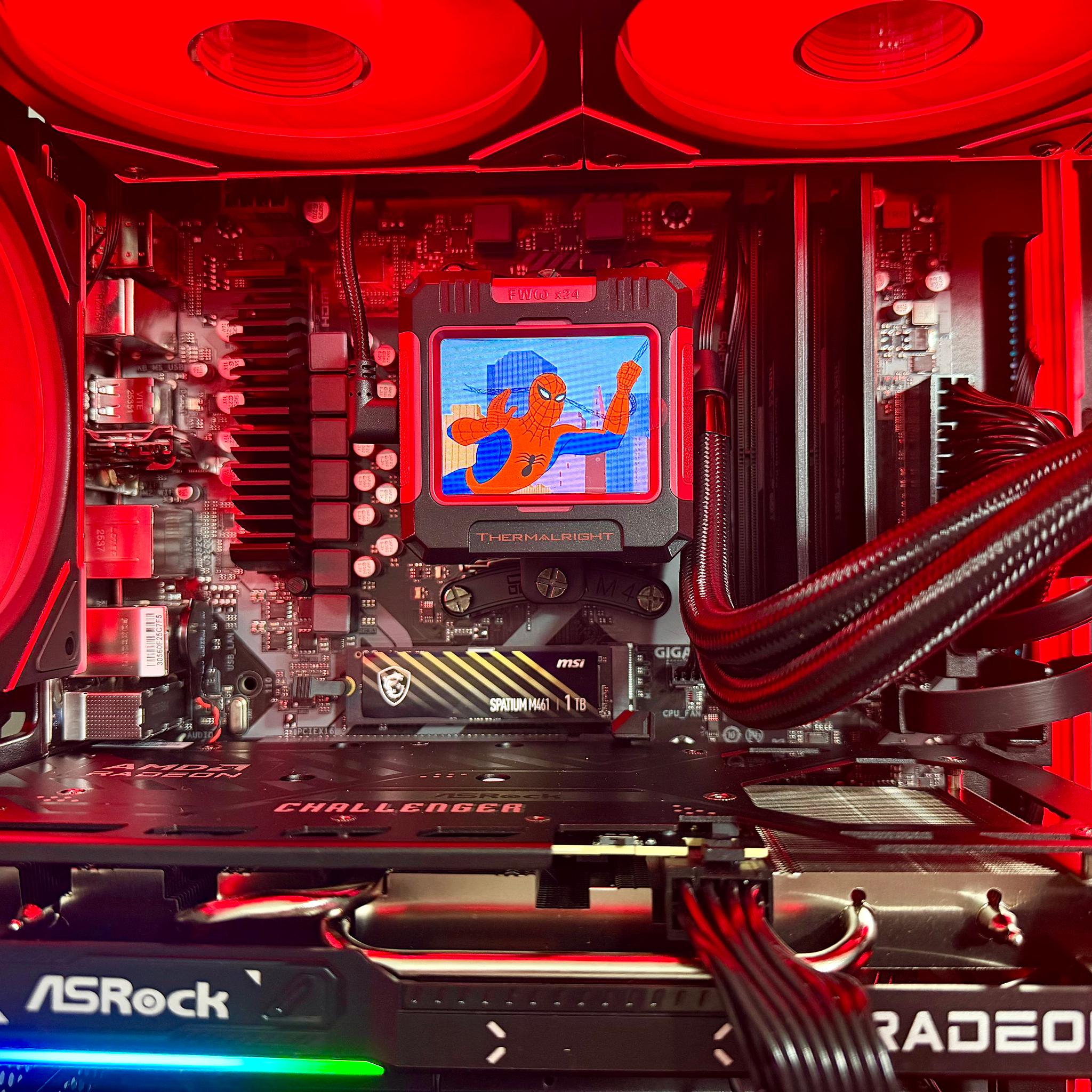 R7 7700X | 9060XT 16GB OC | 32GB DDR5 | 1TB Gen4 | LCD Screen Liquid Cooler Gaming PC