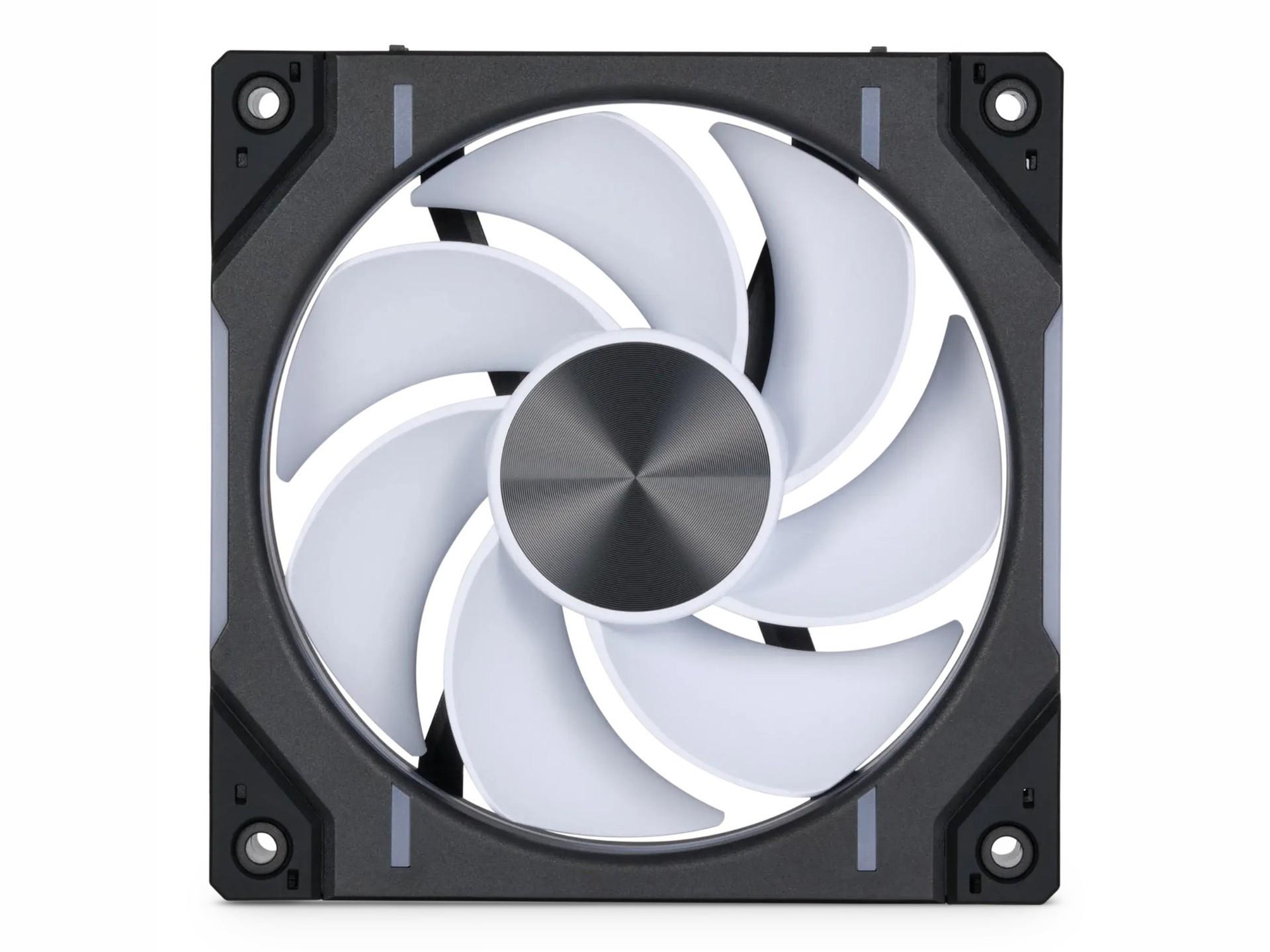 Phanteks D30-120 DRGB PWM 120mm Case Fan Black Reverse Airflow - New