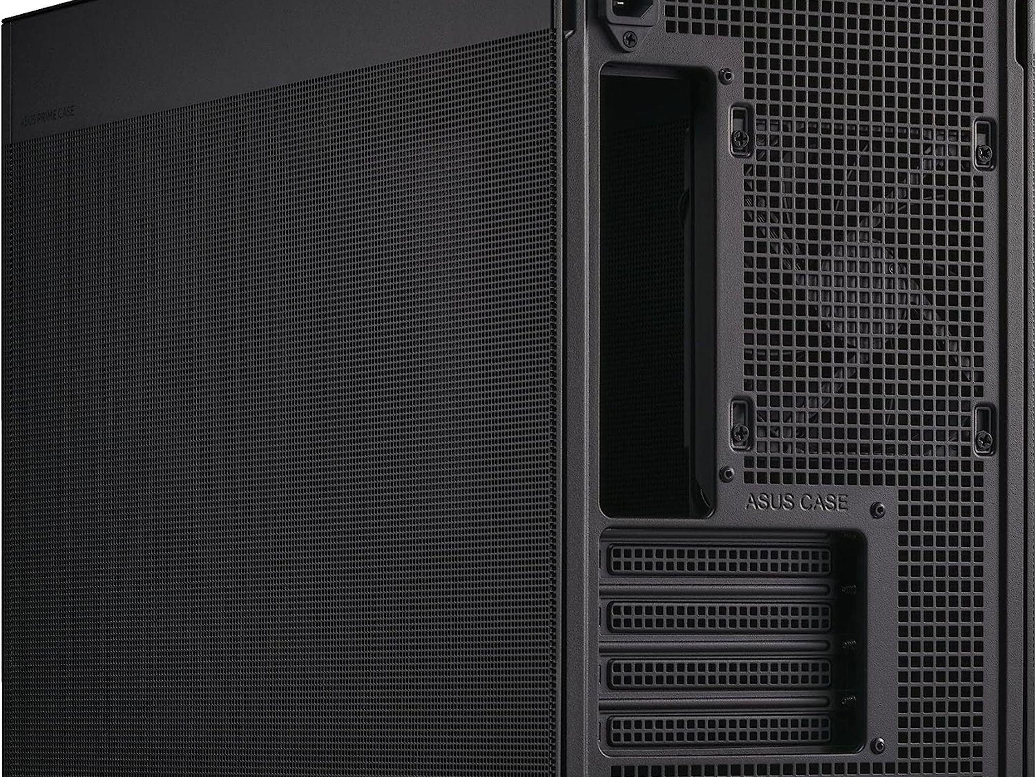 ASUS Prime AP201 CASE MESH Black MicroATX Tower Desktop Computer Case