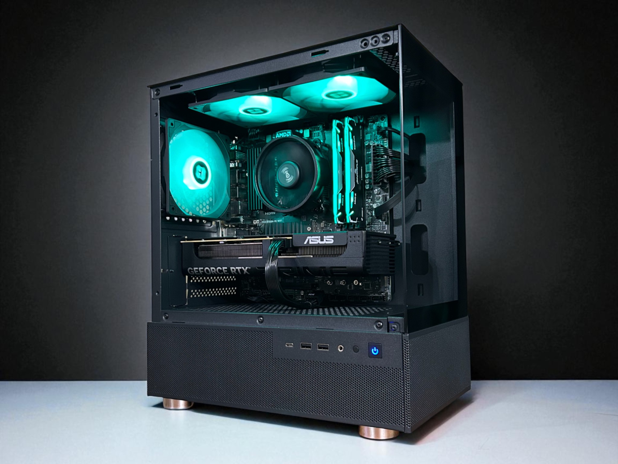 * BLACK FRIDAY SALE * RTX 5060 8GB | Ryzen 5 5600X | 32GB DDR4 | 1TB NVMe | The Officer RTX V2