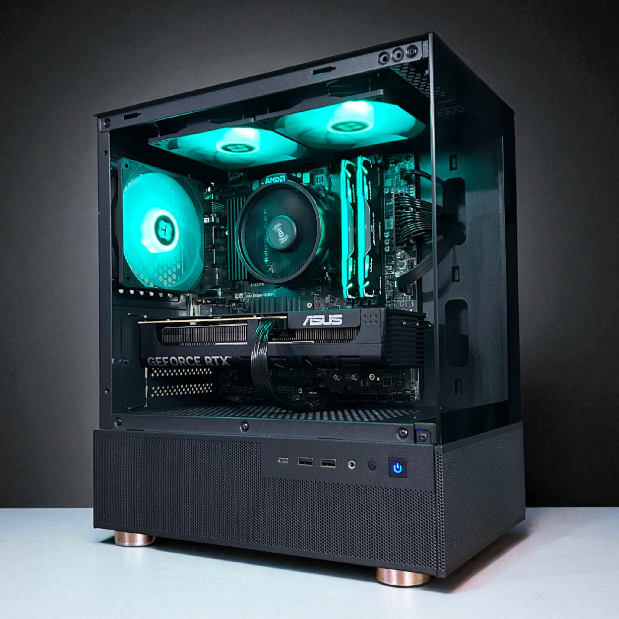 * BLACK FRIDAY SALE * RTX 5060 8GB | Ryzen 5 5600X | 32GB DDR4 | 1TB NVMe | The Officer RTX V2