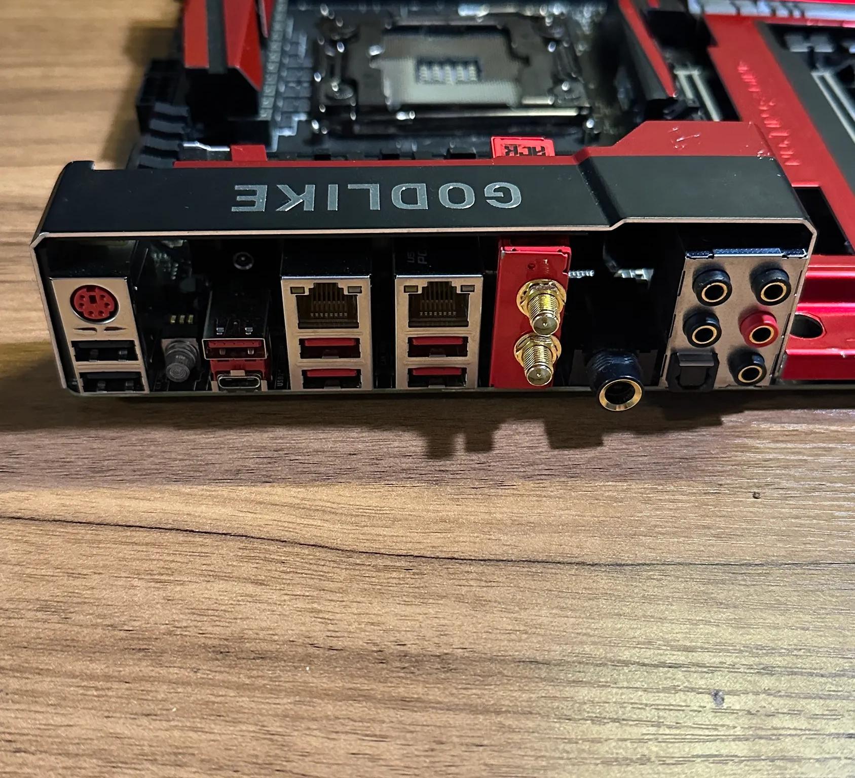MSI X99A Godlike Gaming WIFI Motherboard X99 LGA2011-V3 DDR4 E-ATX Motherboard NOT WORKING