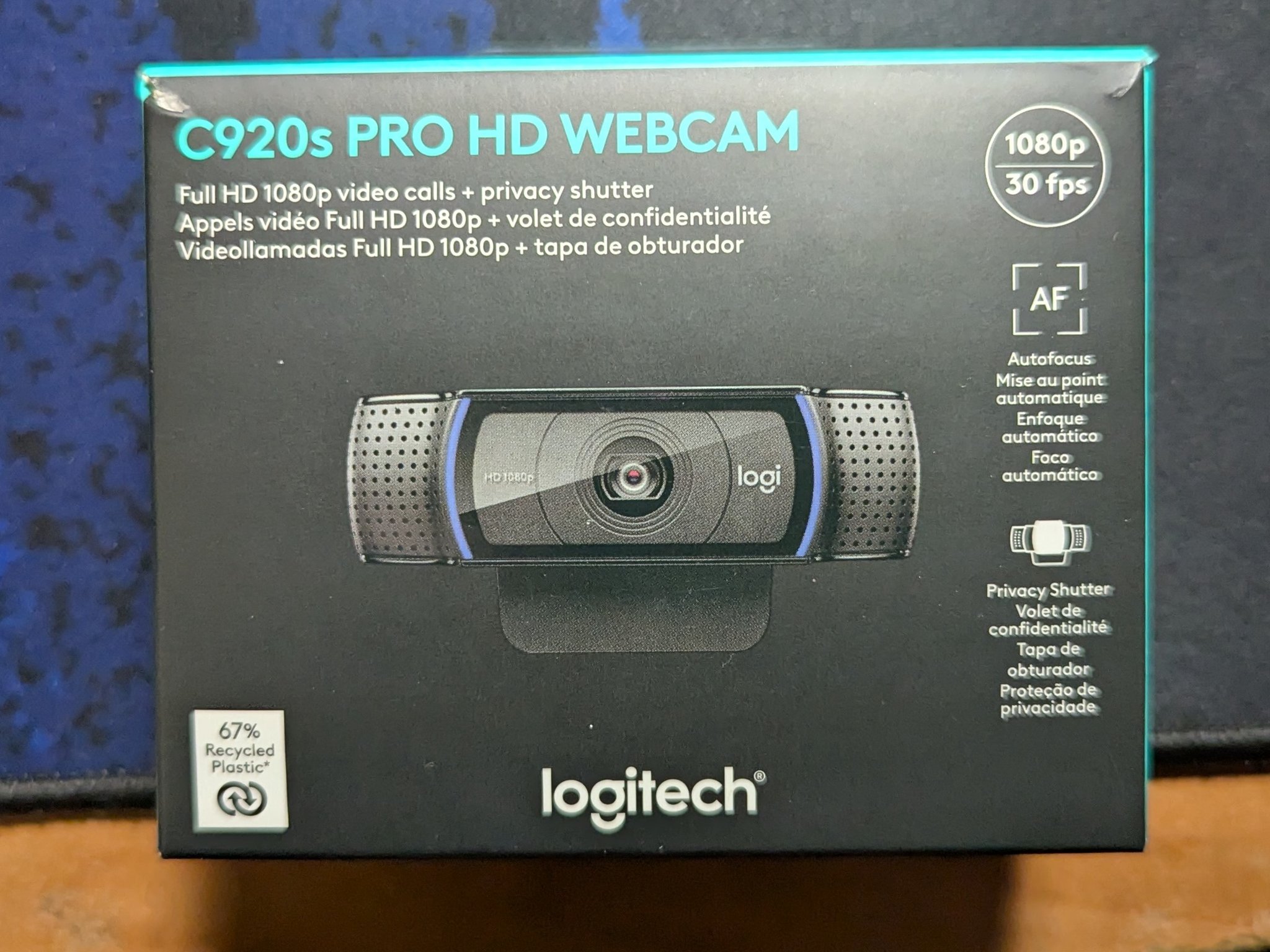 Logitech C920s Pro HD Webcam