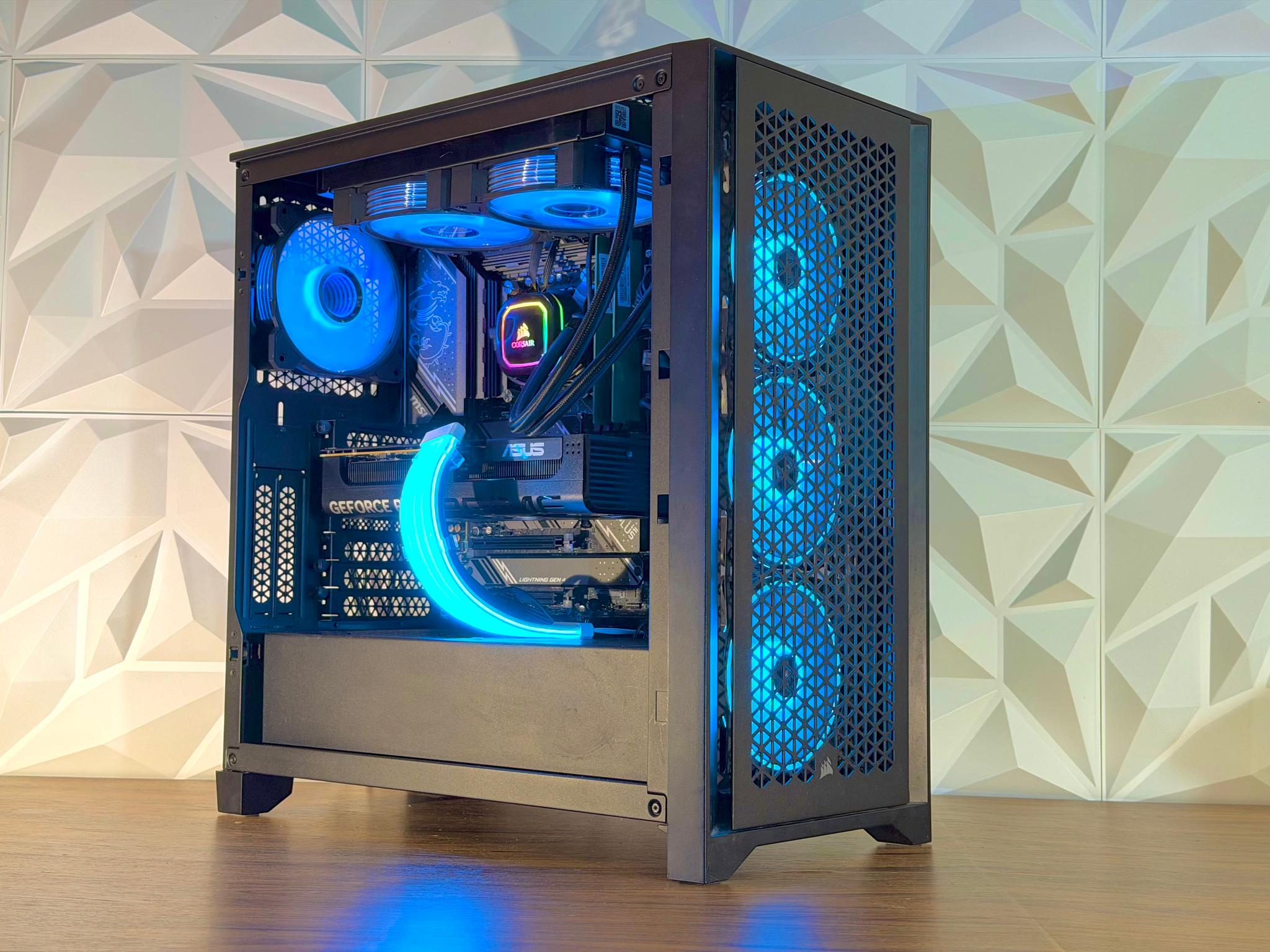 🔥 i9-12900 | RTX 5060 | 16GB DDR5 | 1TB SSD | Windows 11 Pro "CRIMSON CORE” Gaming PC 🔥