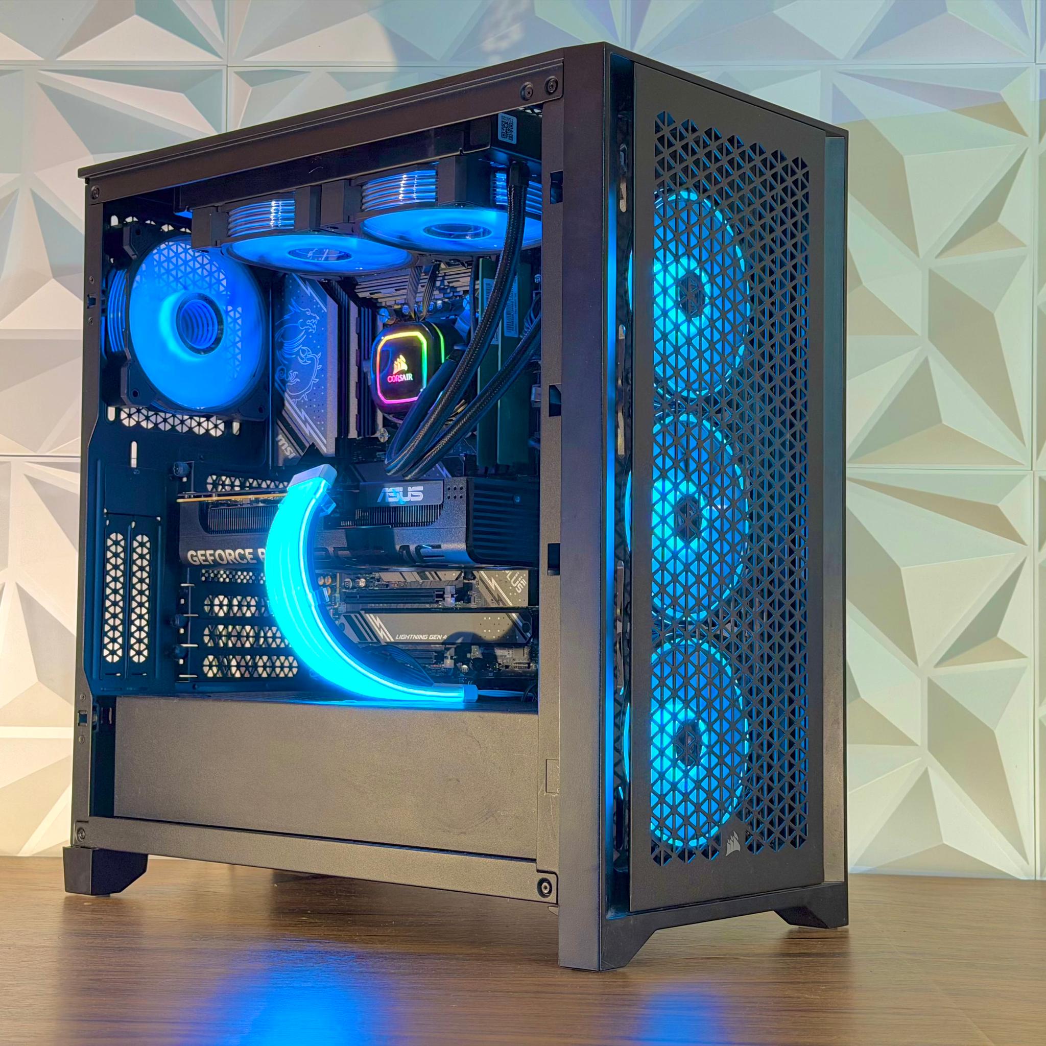 🔥 i9-12900 | RTX 5060 | 16GB DDR5 | 1TB SSD | Windows 11 Pro "CRIMSON CORE” Gaming PC 🔥