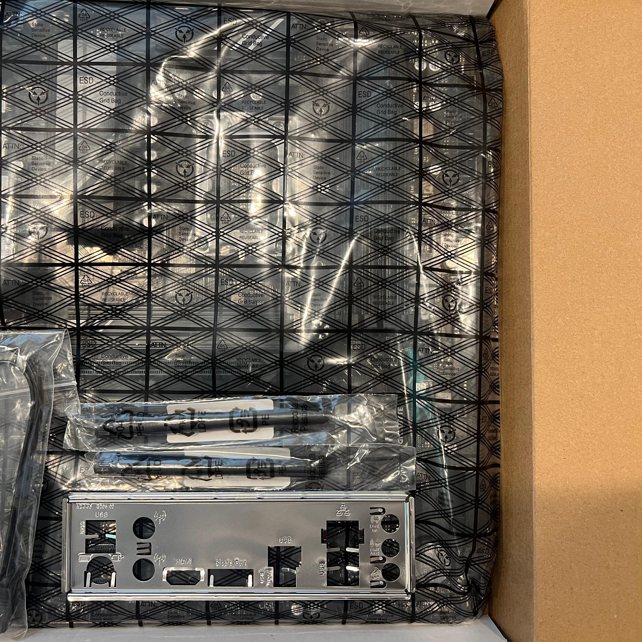 Gigabyte B760 DS3H AX V2 LGA1700 DDR5 WIFI and BT ATX Motherboard | Includes Backplate and IO Shield