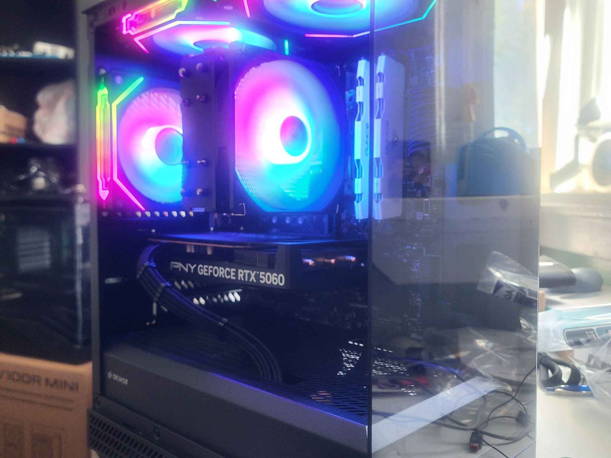 GeForce RTX 5060 Custom Gaming PC - Ryzen 5 3600