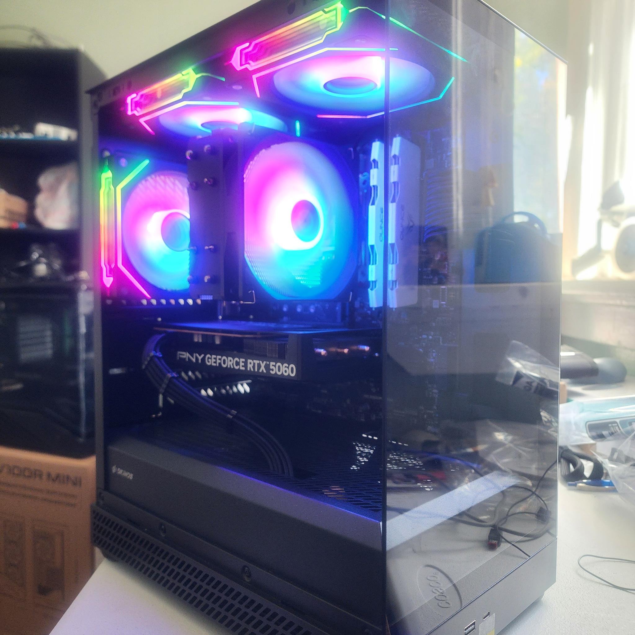 GeForce RTX 5060 Custom Gaming PC - Ryzen 5 3600