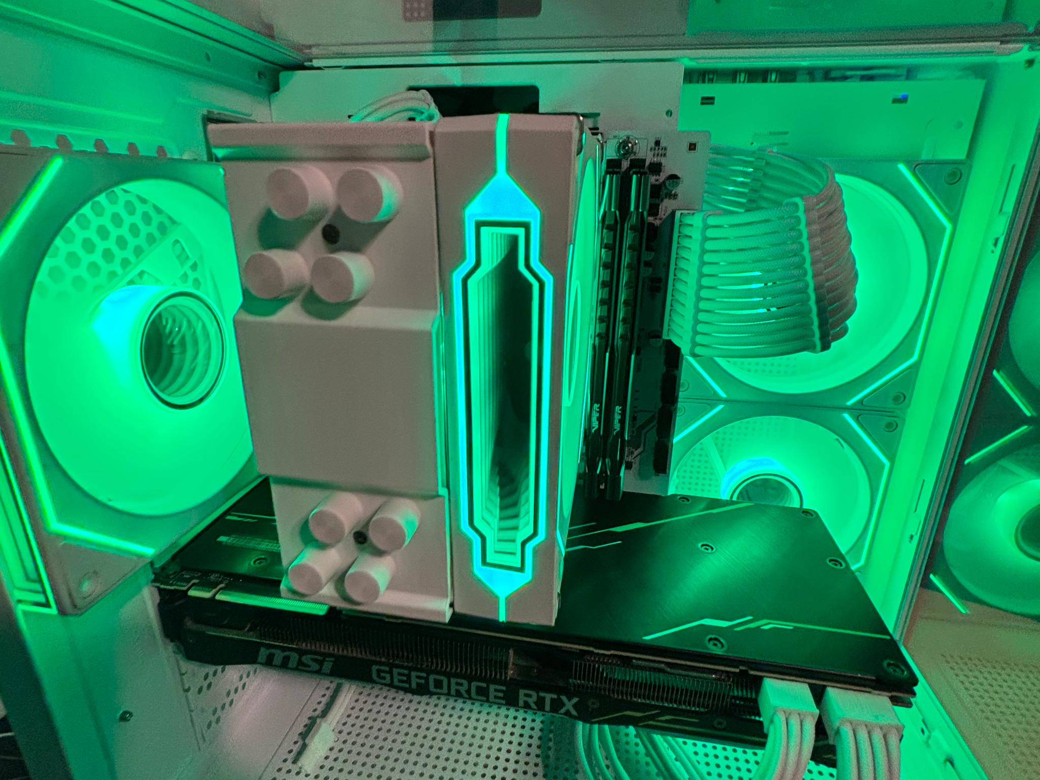 🎅🎅 White Elite Build – Ryzen 9 3900X + RTX 2080 8GB | 1080p/1440p High FPS Ready
