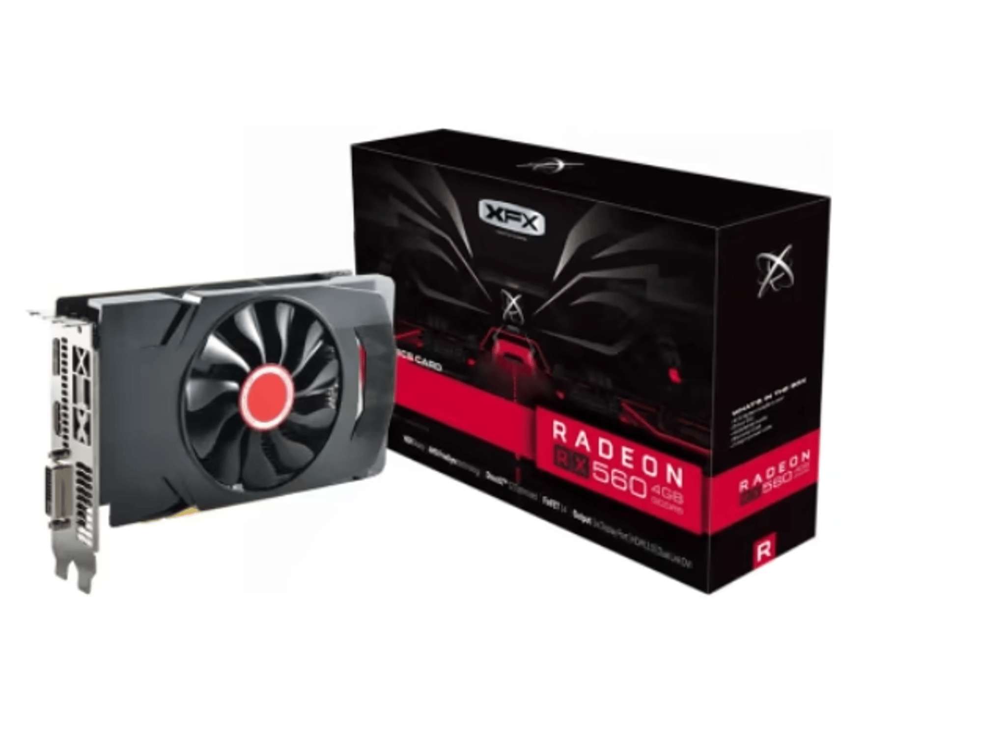 XFX Radeon RX 560 1295MHz, 4gb GDDR5