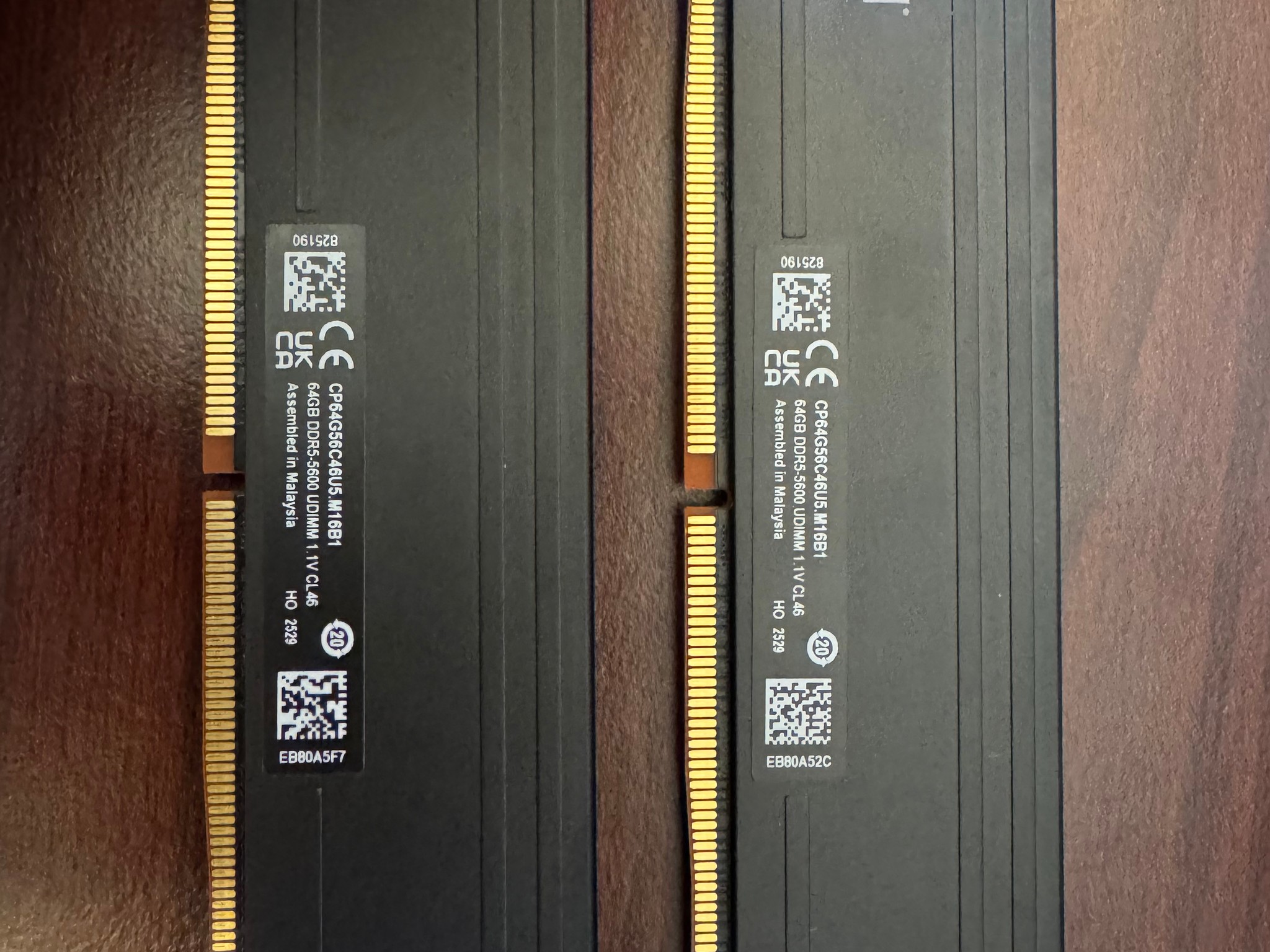 Crucial Pro 128GB DDR5 (2 x 64GB) 5600Mhz