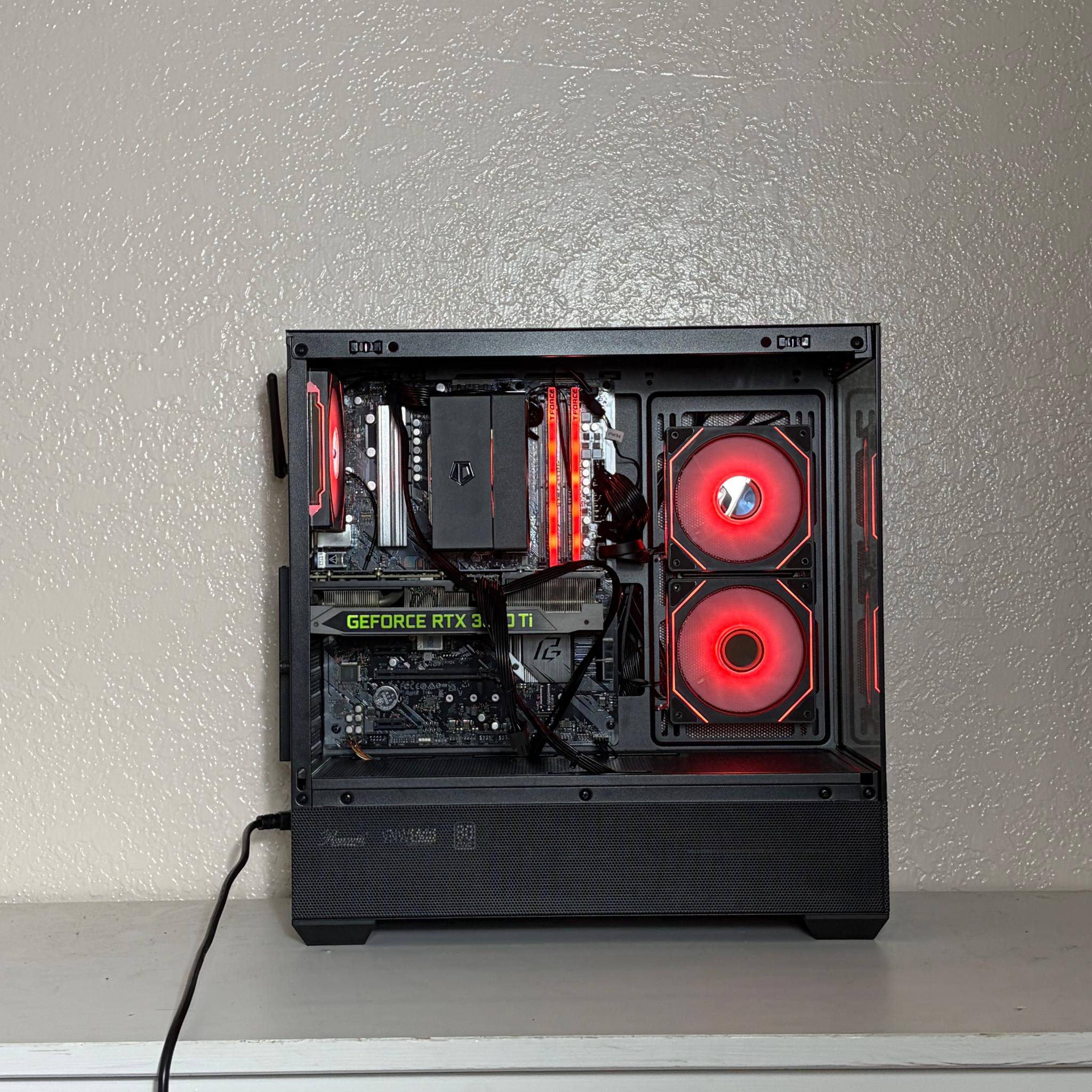 🖤3060 TI PC❤️|Ryzen 5 5500|512GB NVME|16GB DDR4|Windows 11 Pro|Wifi and BT|
