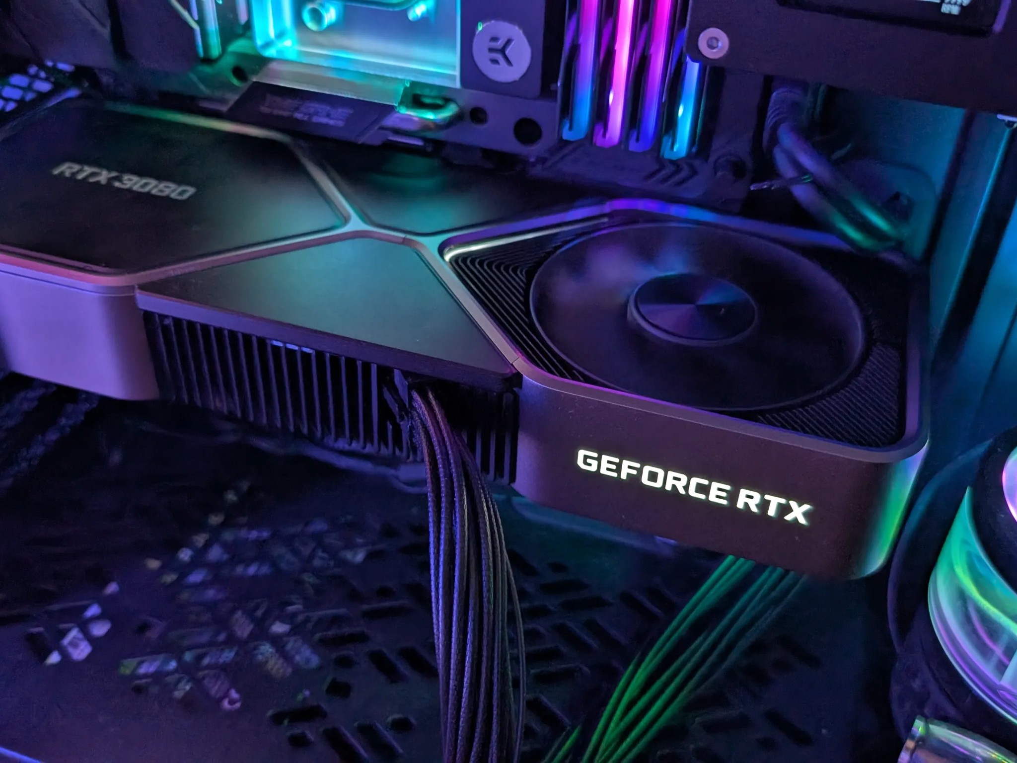 RTX 3080 FE with EKWB waterblock