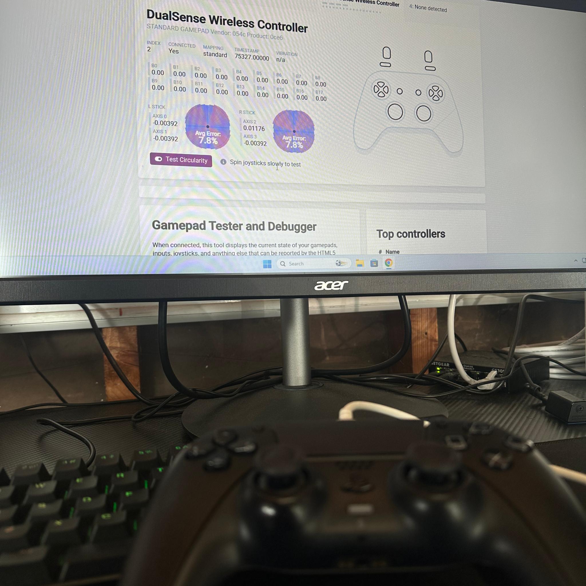 Custom PS5 Controller – TMR Anti Stick Drift Upgrade 🔥