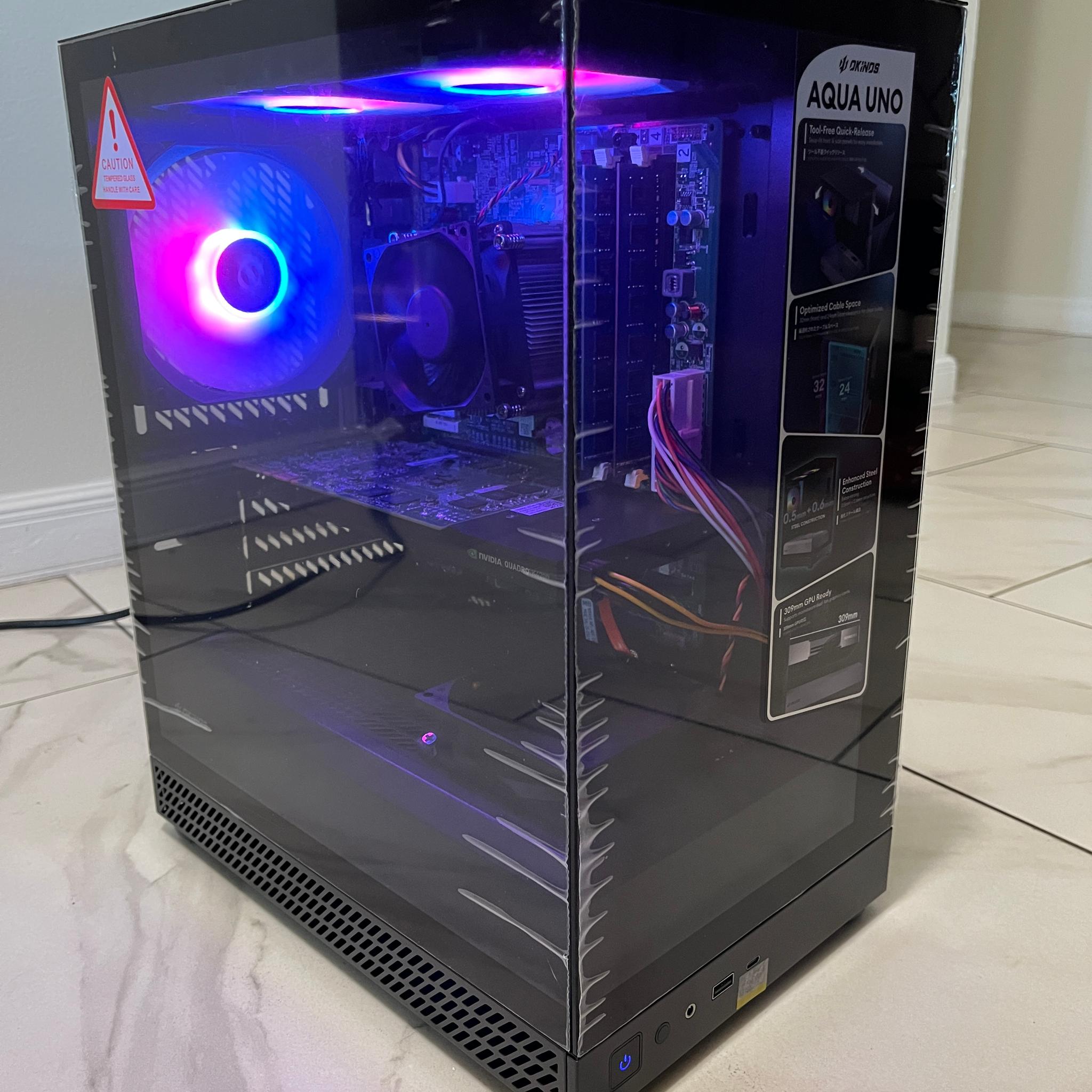 Super Budget Gaming PC - Intel i7-4790, NVDIA 4GB GPU, 14GB RAM, 628GB Storage, w/ Wi-Fi & BT