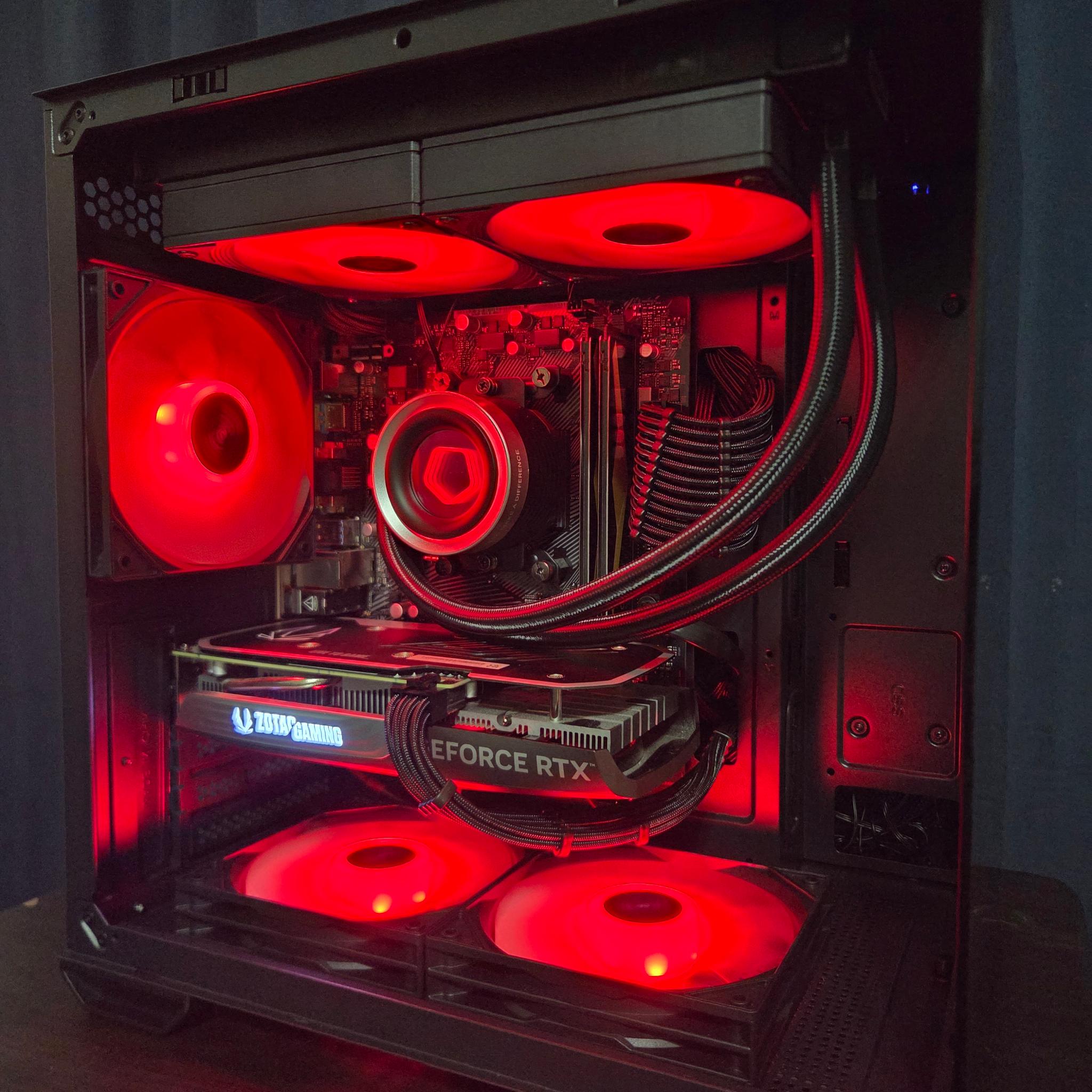 GeForce RTX 4060 Custom Gaming PC - Ryzen 5 5600, 16GB RAM